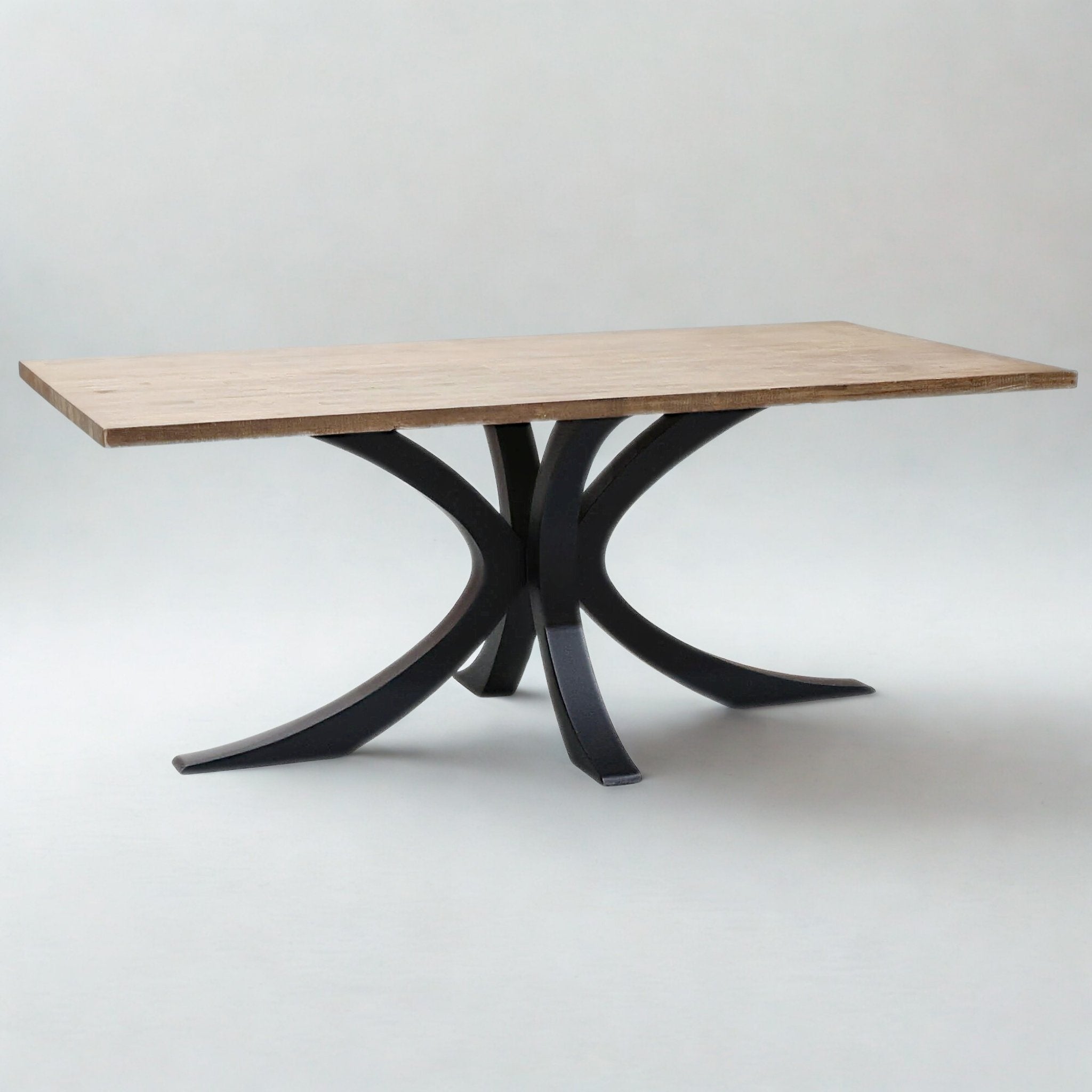 Table base for long dining table and desk - 71cm tall