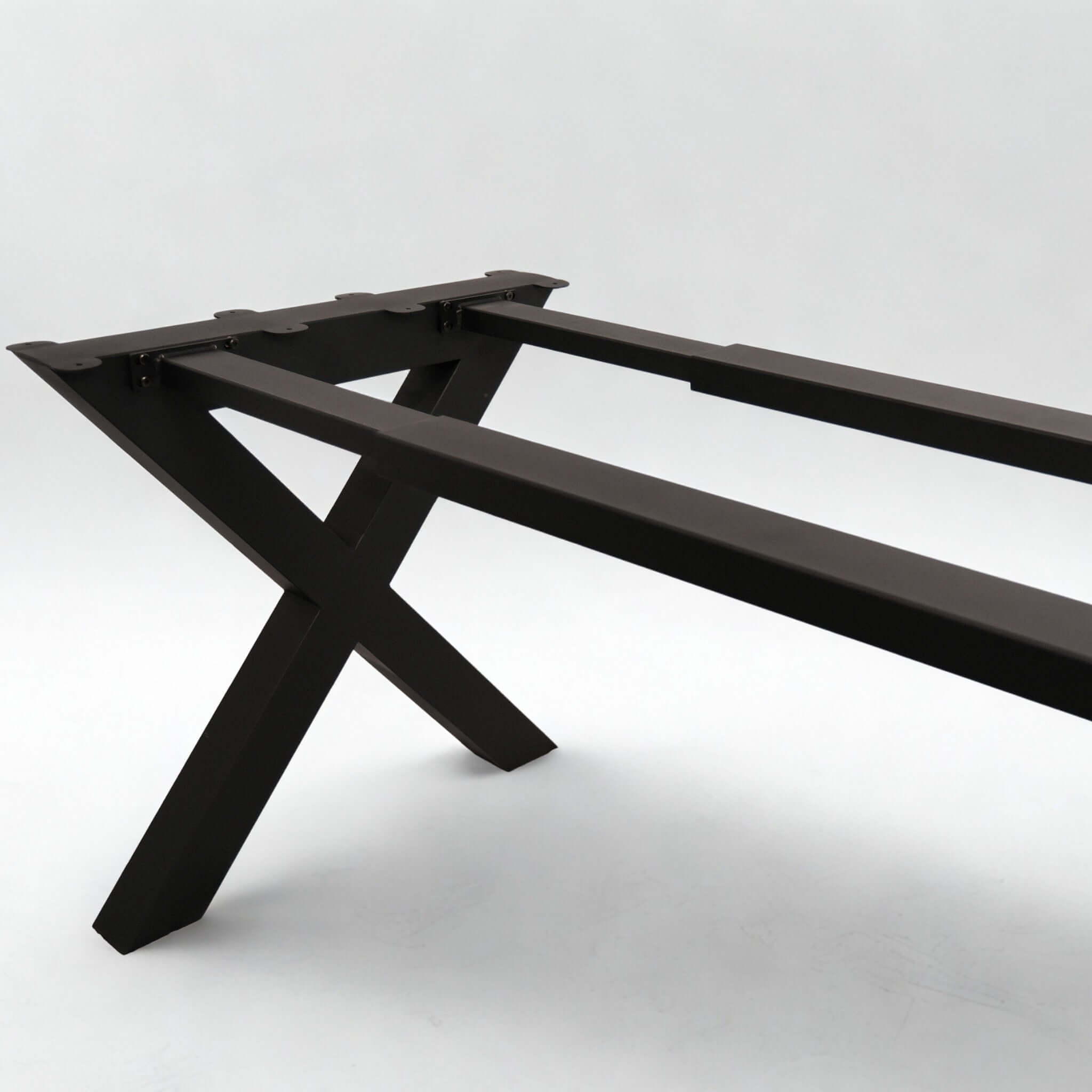 SS004-Adj - Extendable X-dining table frame