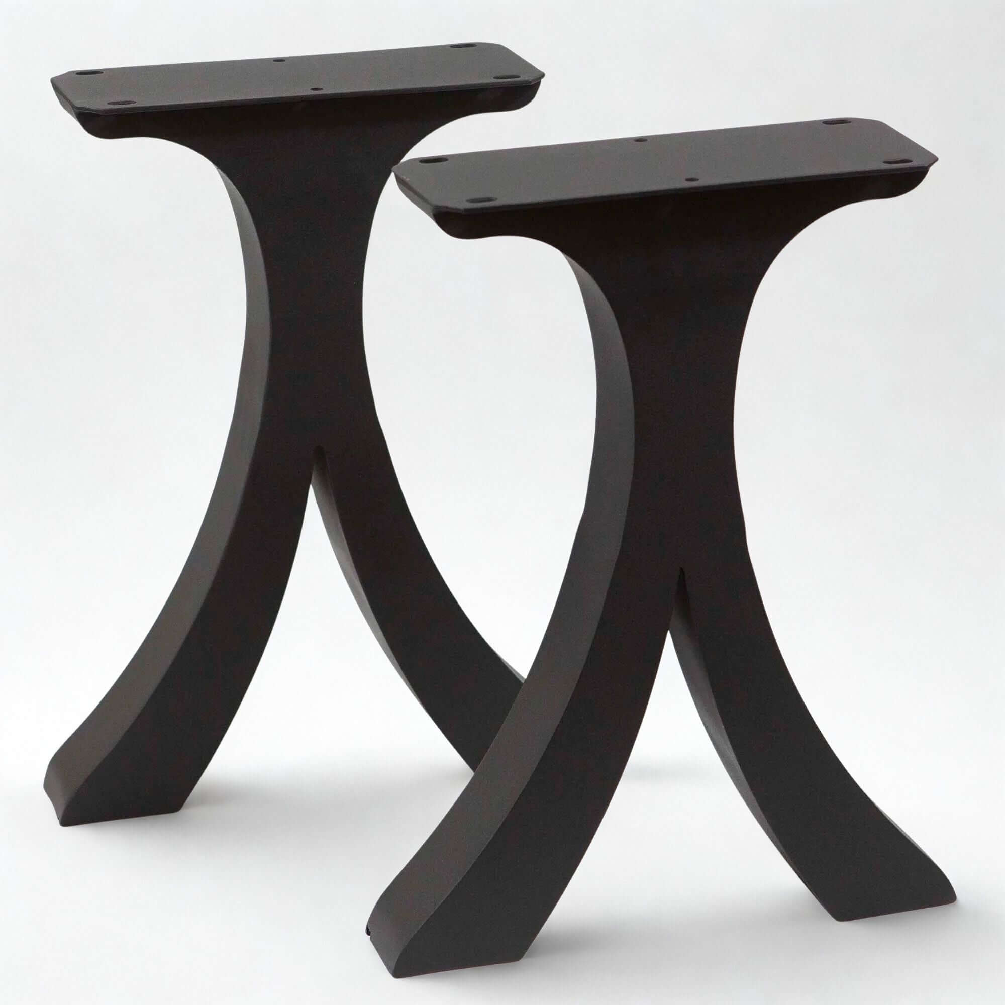 ST3016E - Flowy Wishbone Bench Legs, 1 Pair