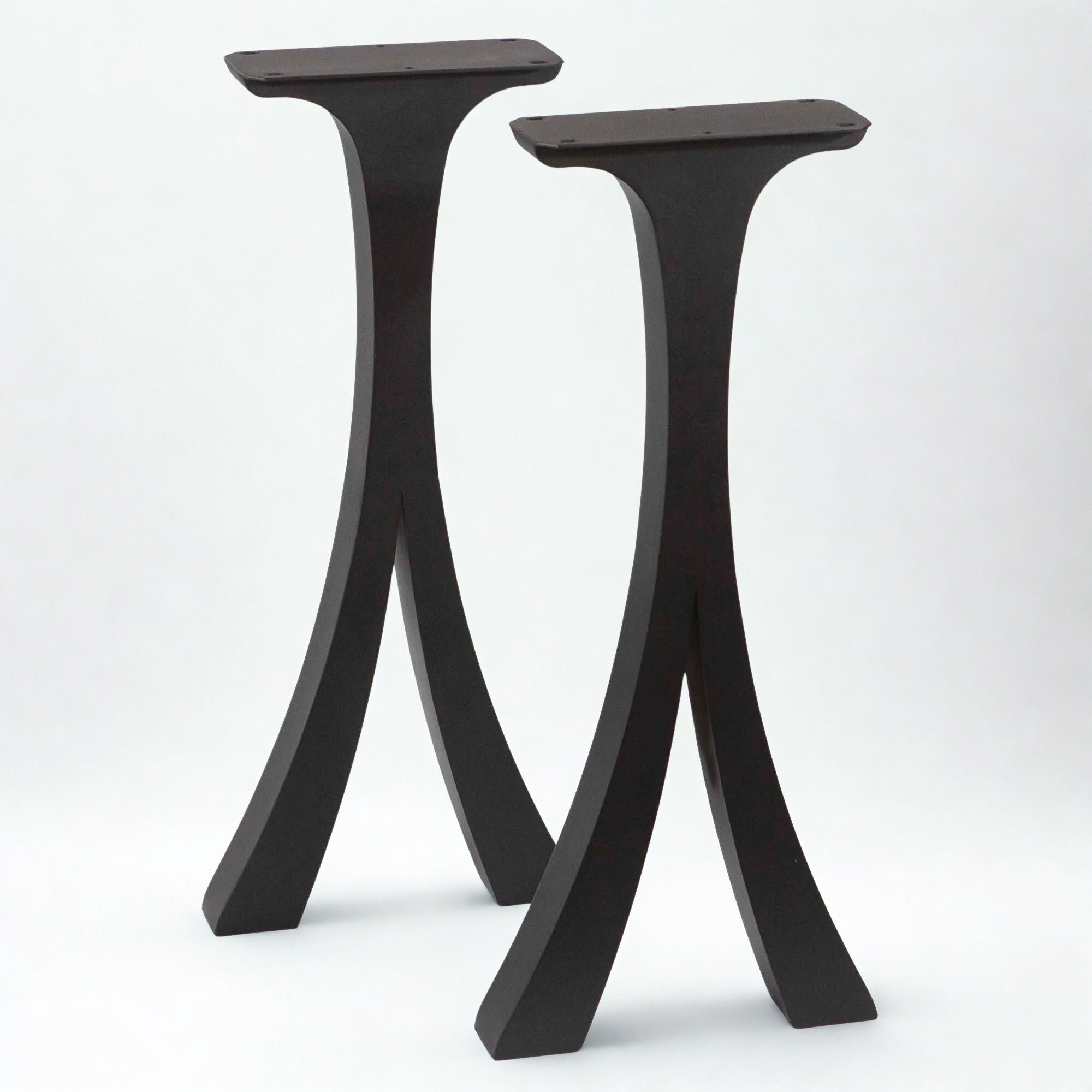 ST3016B - Flowy Wishbone Entryway Console Table legs, 1 Pair