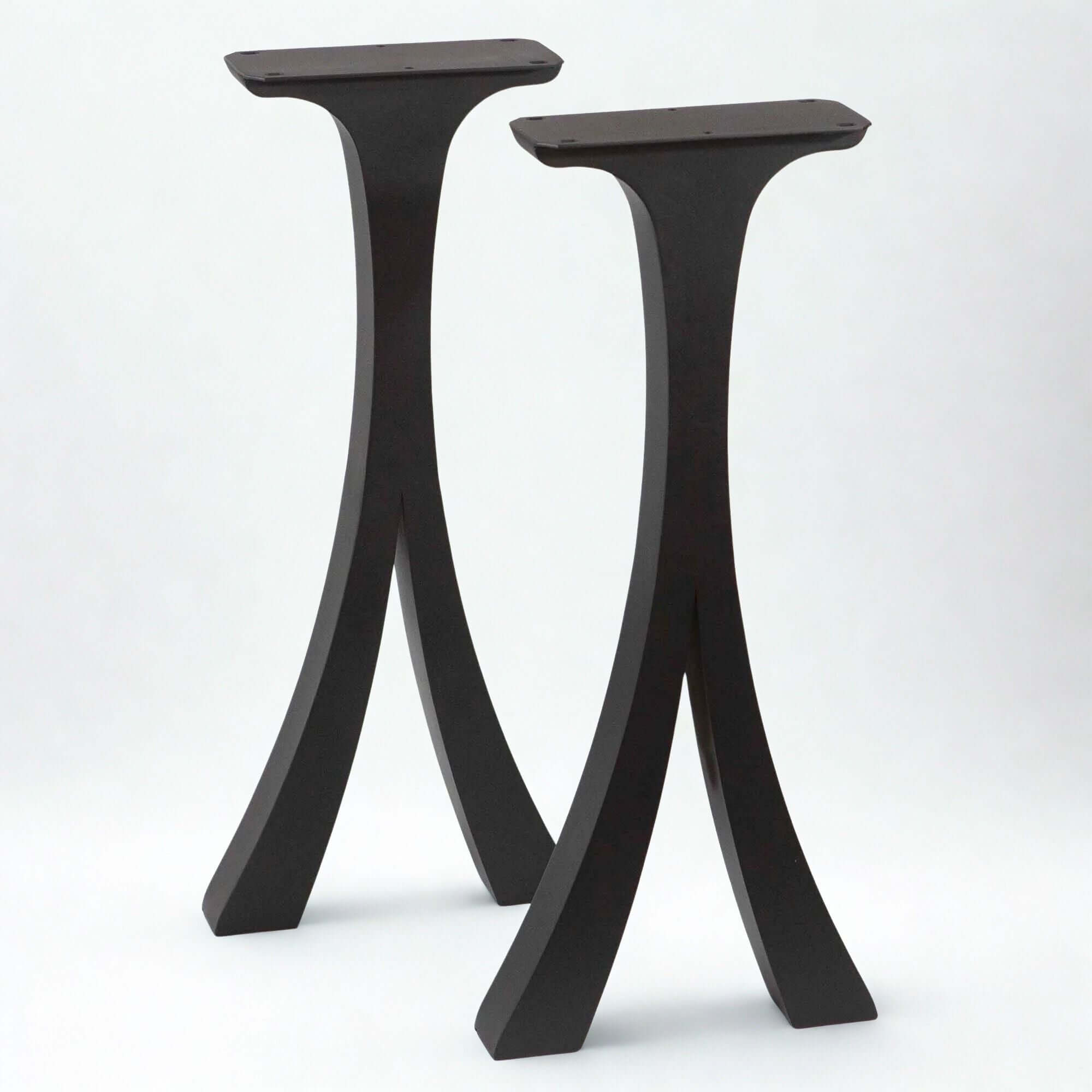ST3016B - Flowy Wishbone Entryway Console Table legs, 1 Pair
