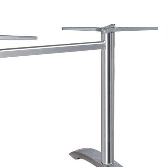 YW-ATB-016, Aluminium Dining Table Base, 72cm Tall