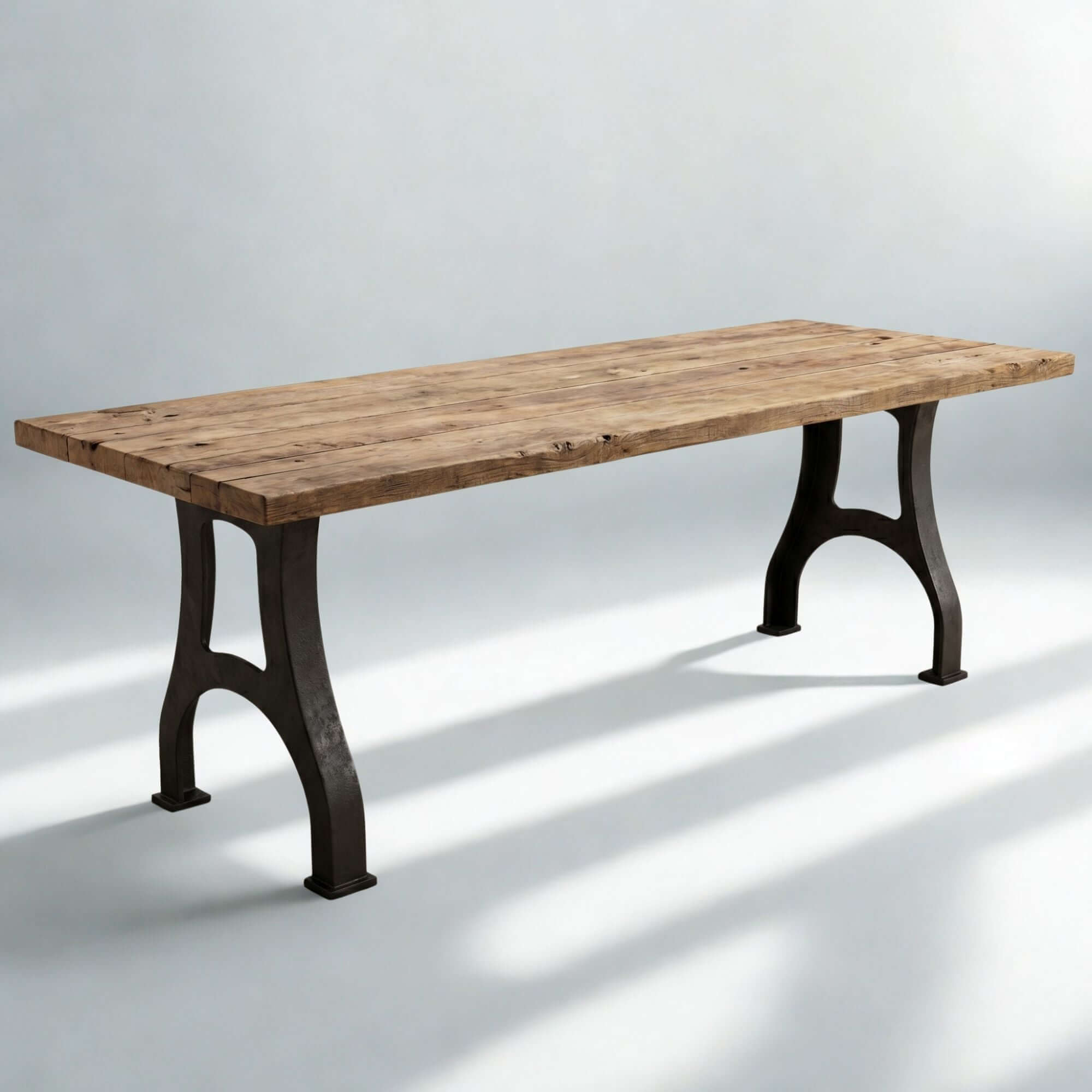 YW-CL-005-775MM, Super Heavy Duty Cast Iron Dining Table Legs 77.5cm Tall