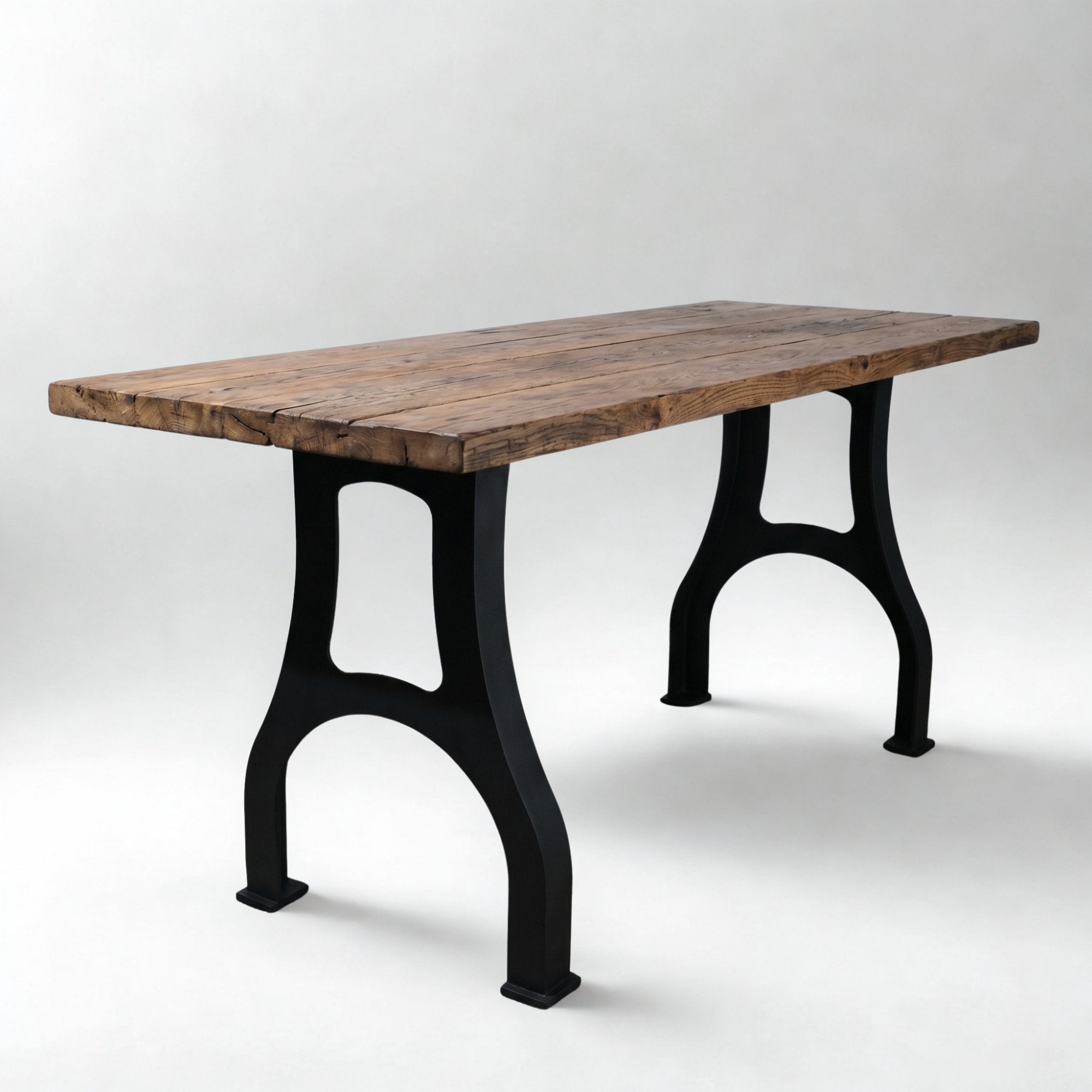 YW-CL-005-775MM, Super Heavy Duty Cast Iron Dining Table Legs 77.5cm Tall