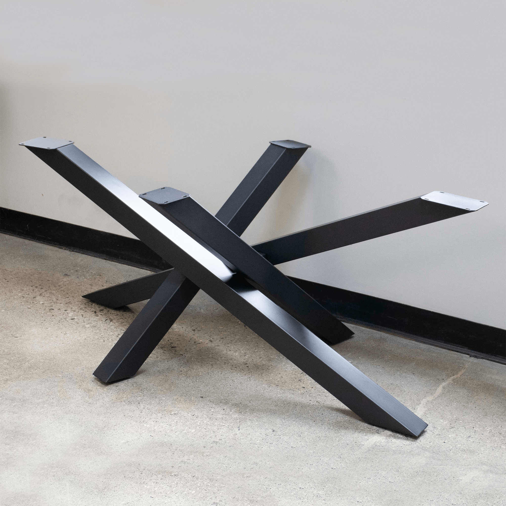 SS1710 Long Dining Table Legs, Straw Bundle Shaped, 1 Set