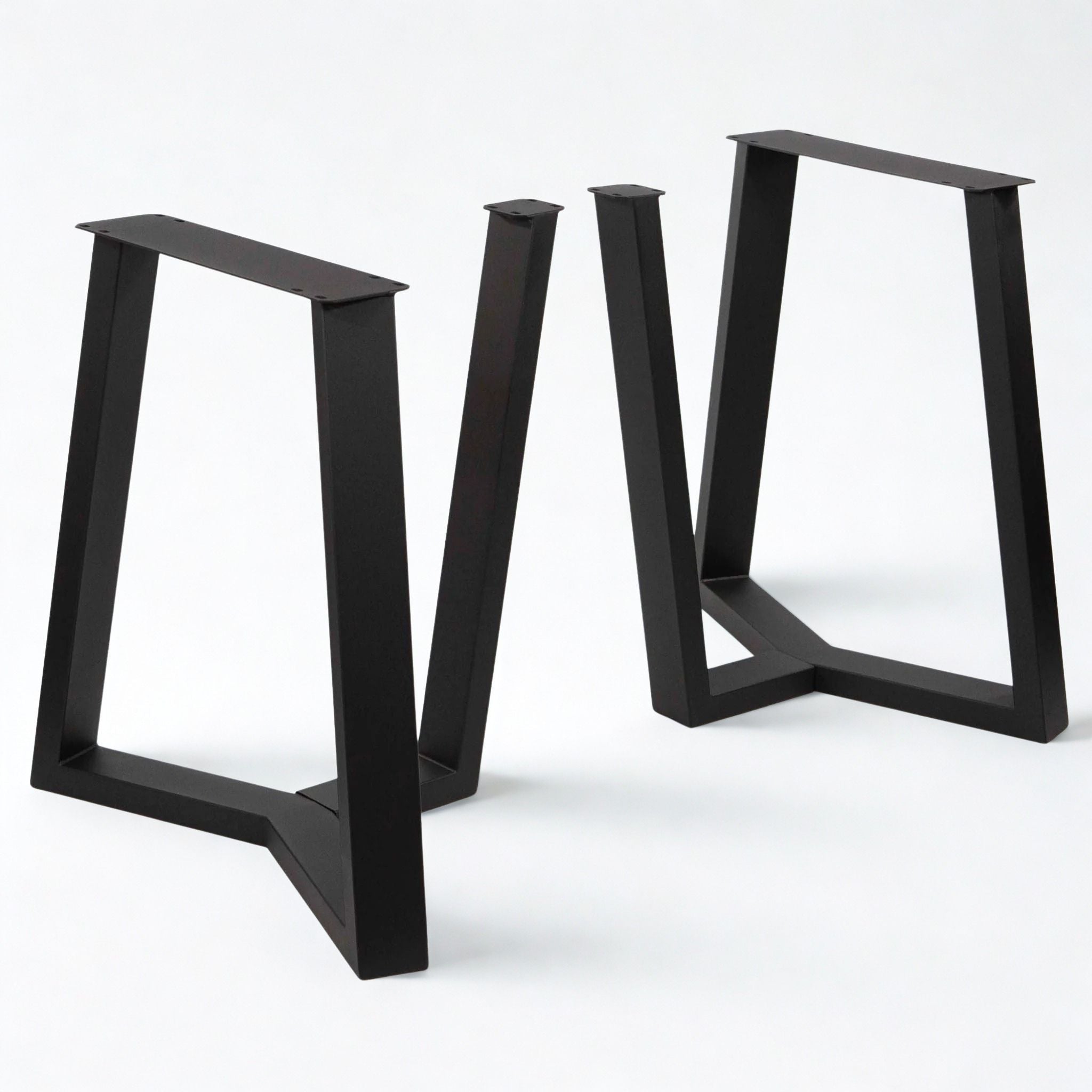 SS419 - Plus Cress Shaped Dining Table Base, 1 Pair