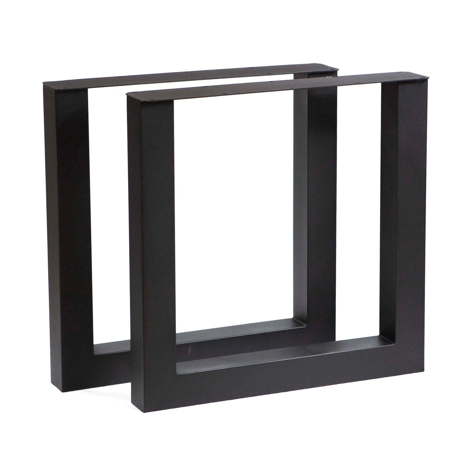 SS005 Strong U Shape Dining Table Legs (For heavy table tops), 1 Pair, 71cm x 71cm