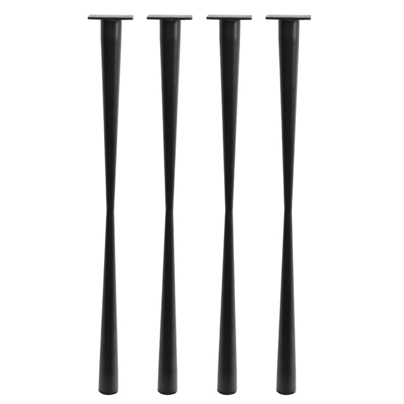 G800726-C-71cm Straight Dining Table Legs 71cm H, 3 Colors - Set/4