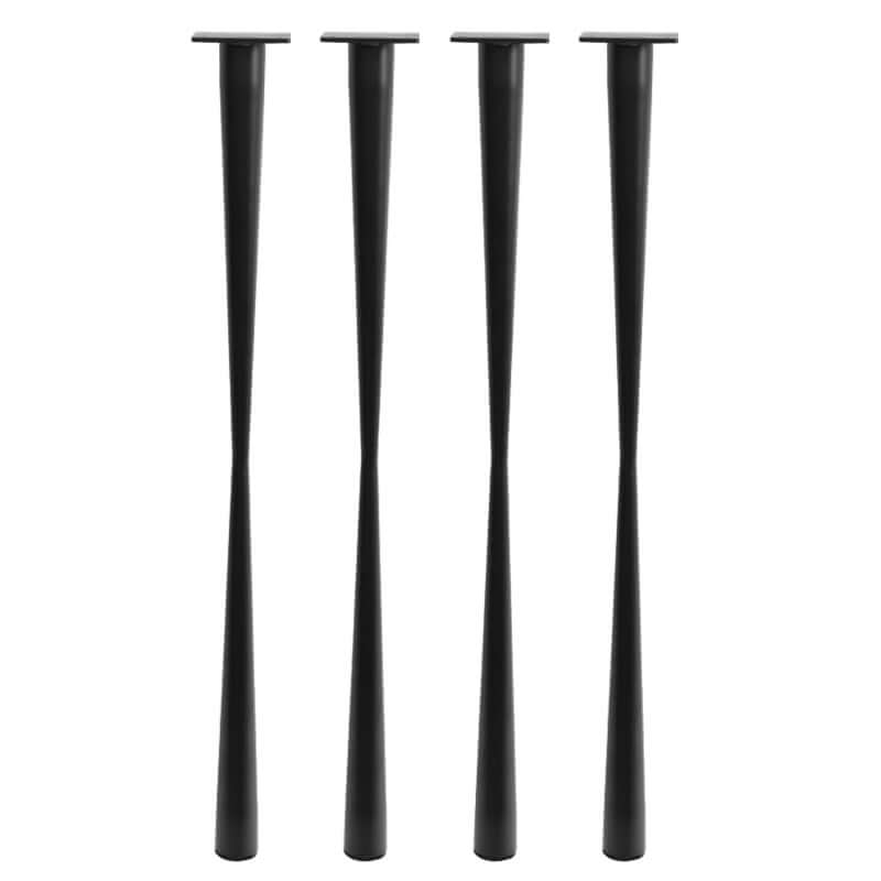 G800726-C-71cm Straight Dining Table Legs 71cm H, 3 Colors - Set/4