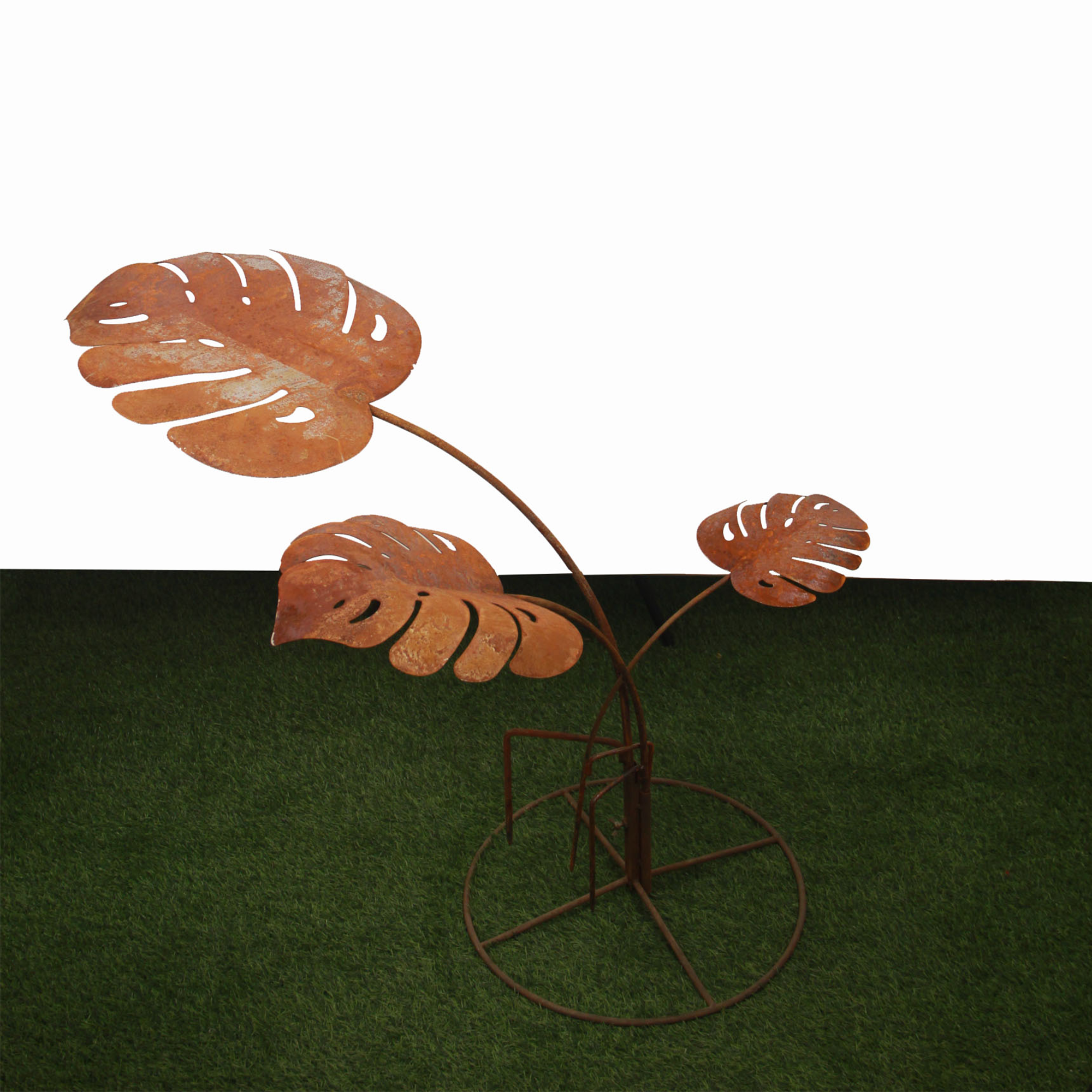 LG0013ABC - Leaves stake Set of 3 sizes