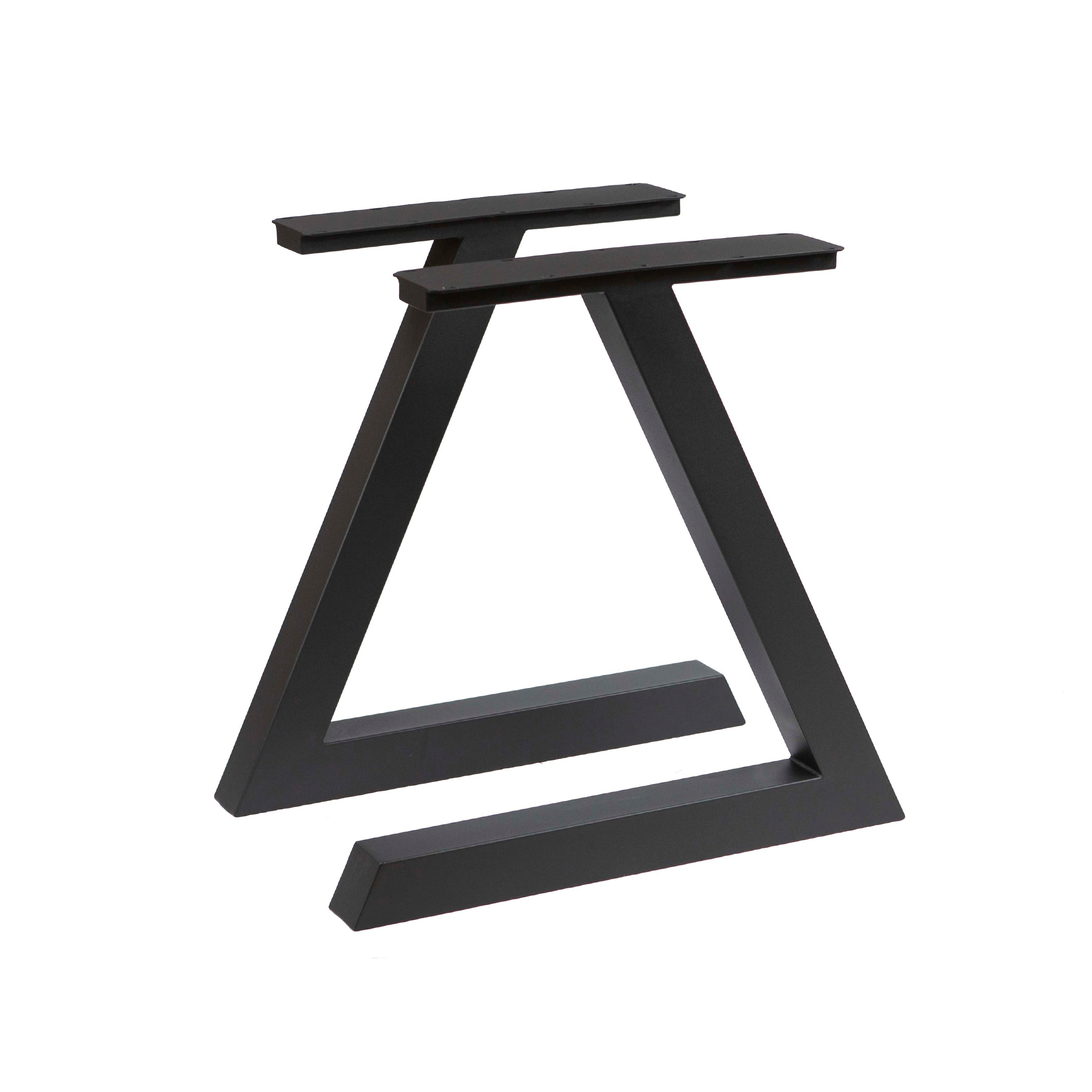 SS1810 L-Shaped Dining Table Legs, 1 Pair 71cm x 51cm
