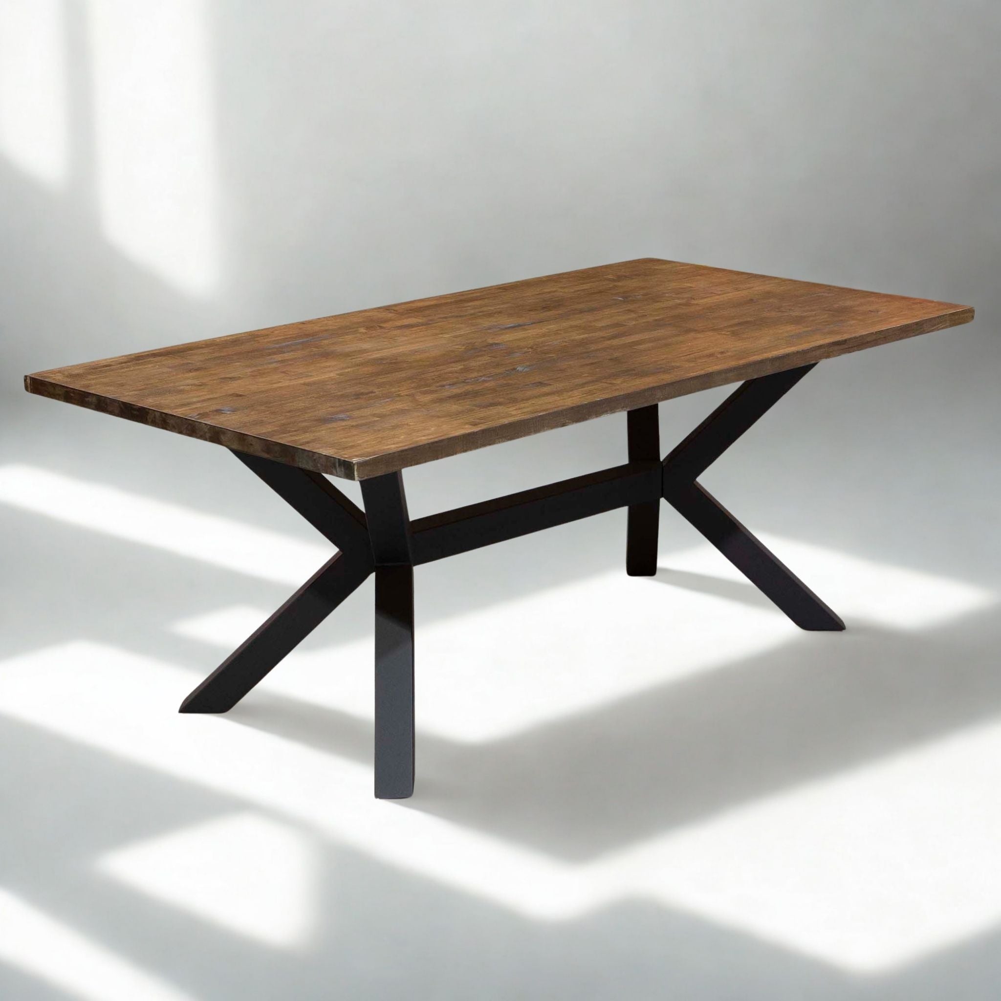 SS030 Spider Shaped Dining Table Base w/Stretcher