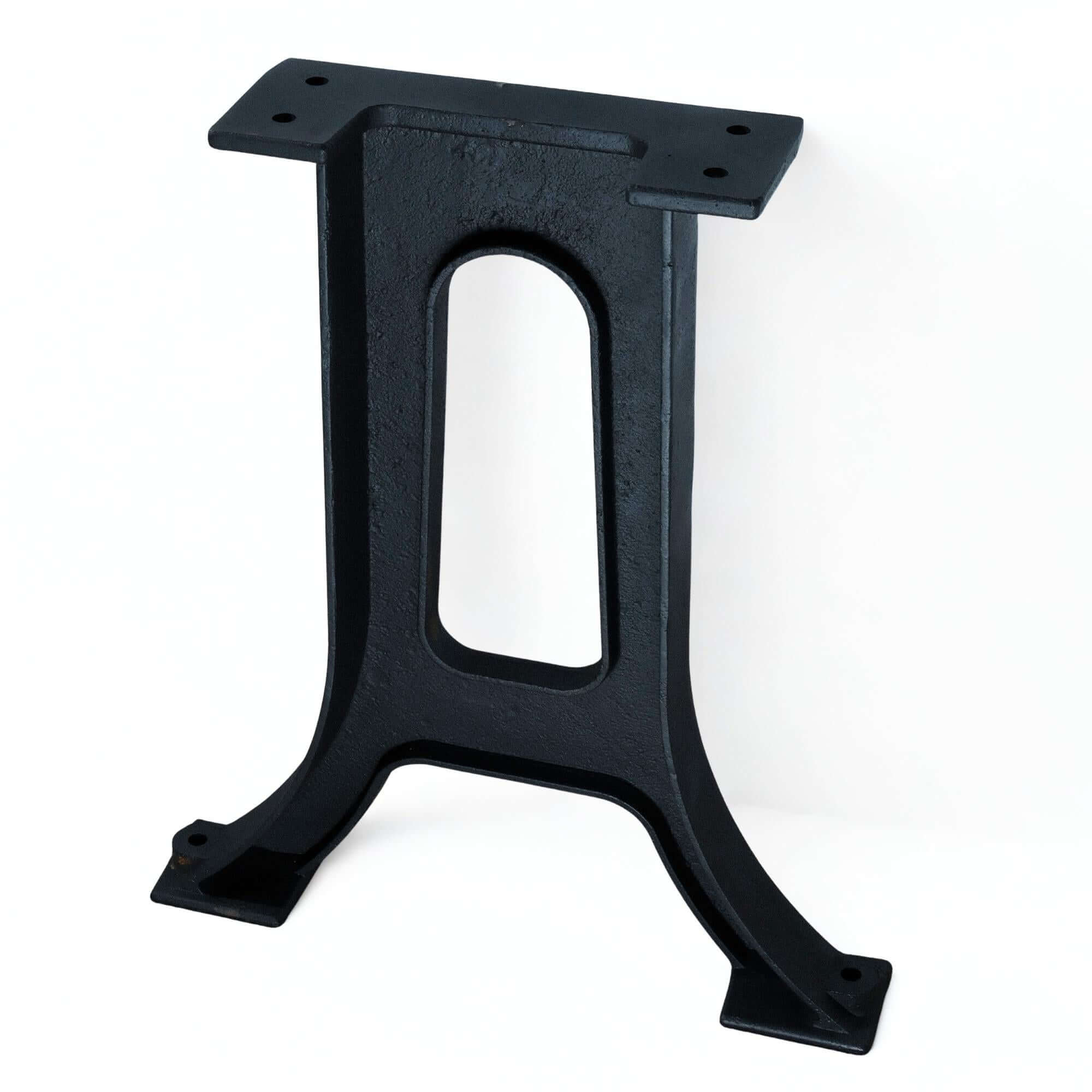 YW-CL-012, Super Heavy Duty Cast Iron Dining Table Legs 72cm Tall