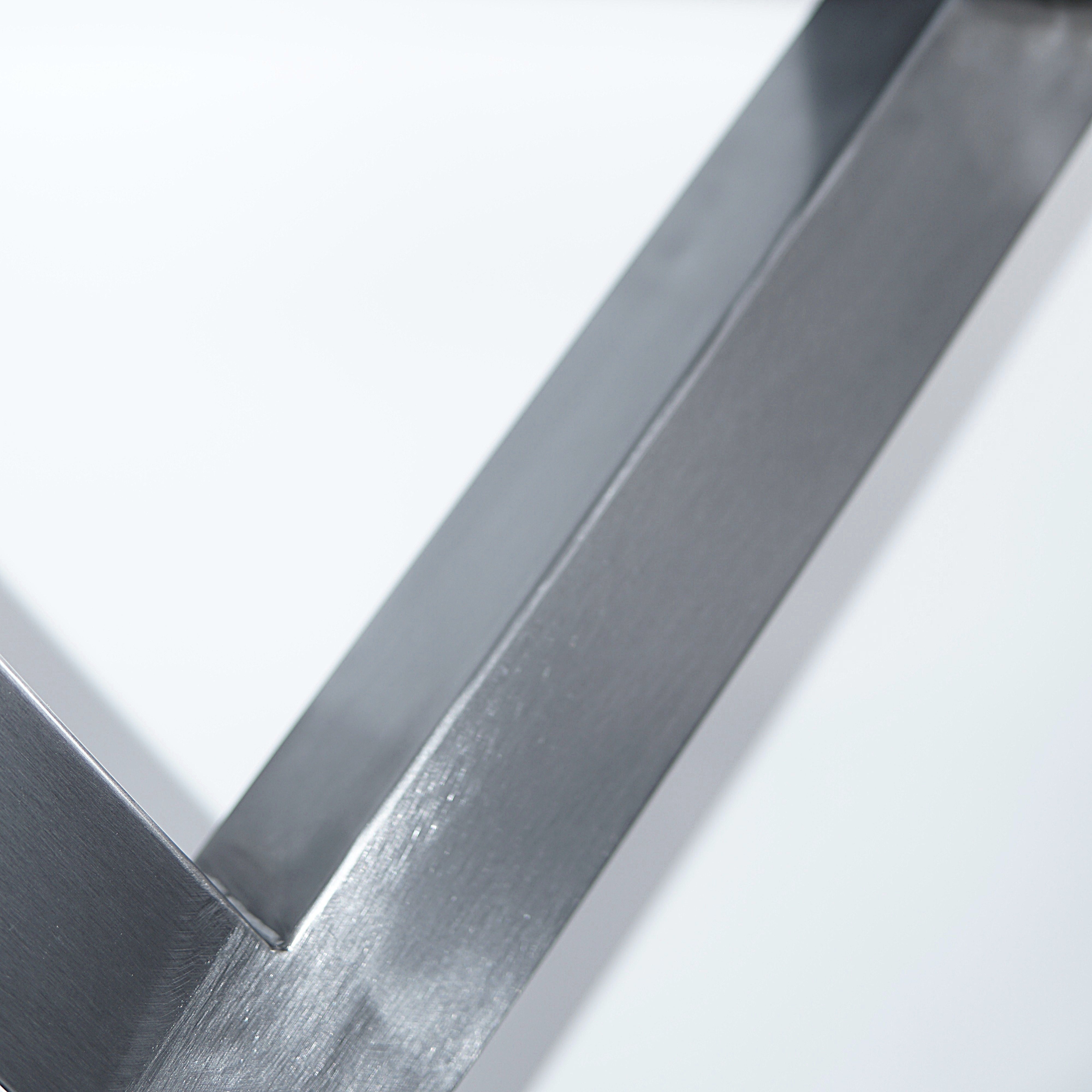 SS004 Strong X Shape Dining Table Legs (For heavy table tops), 1 Pair, 71cm x 71cm