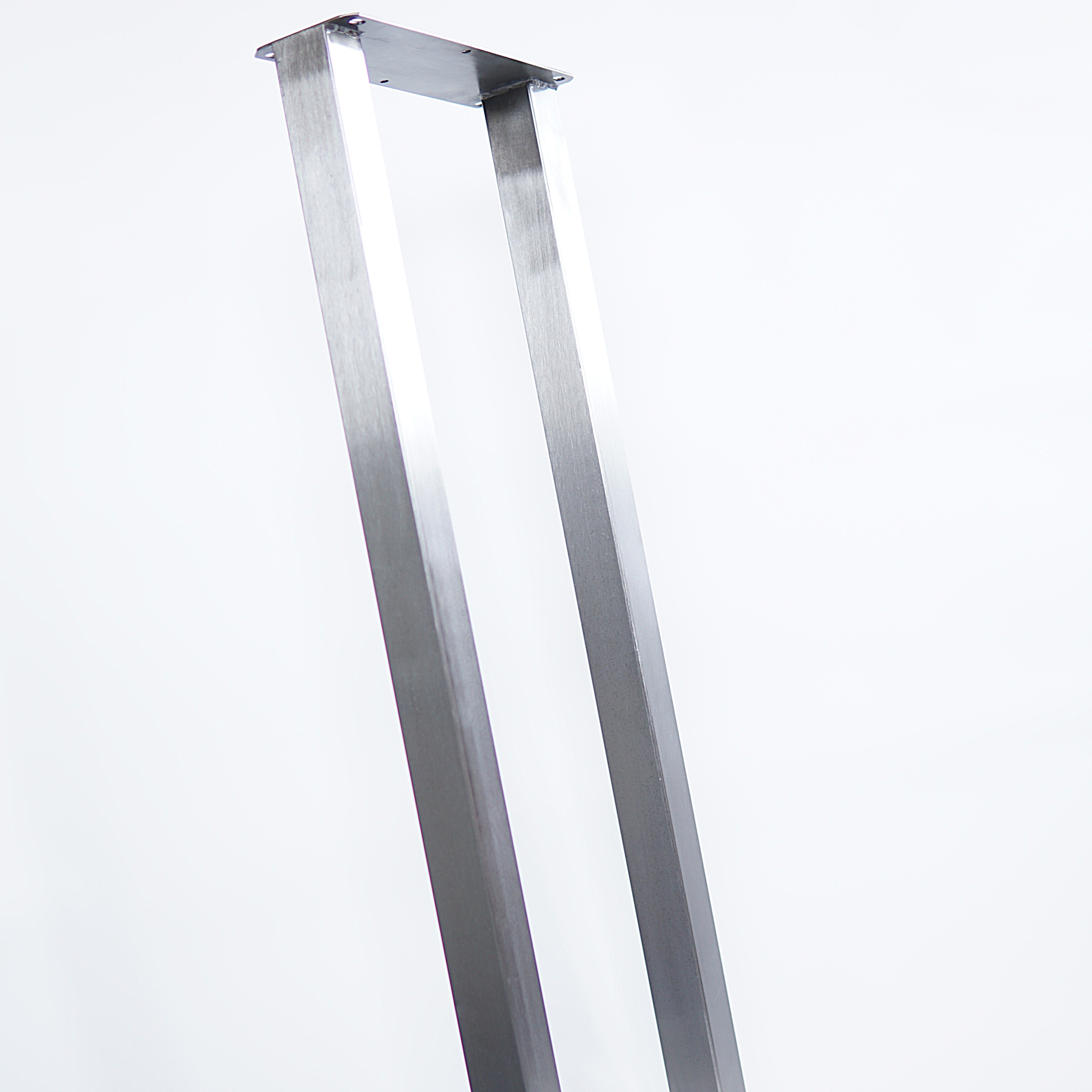 W5036N PLUS Bar Height Table U Legs, 1 Pair 101cm tall 36cm wide
