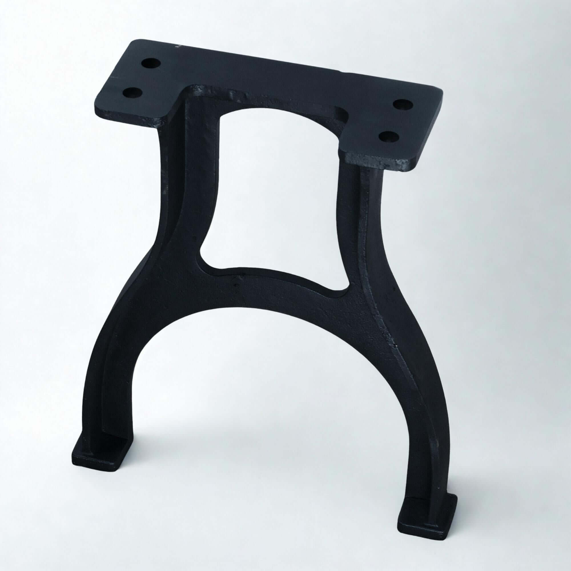 YW-CL-005-420MM, Super Heavy Duty Cast Iron Bench Legs 42cm Tall