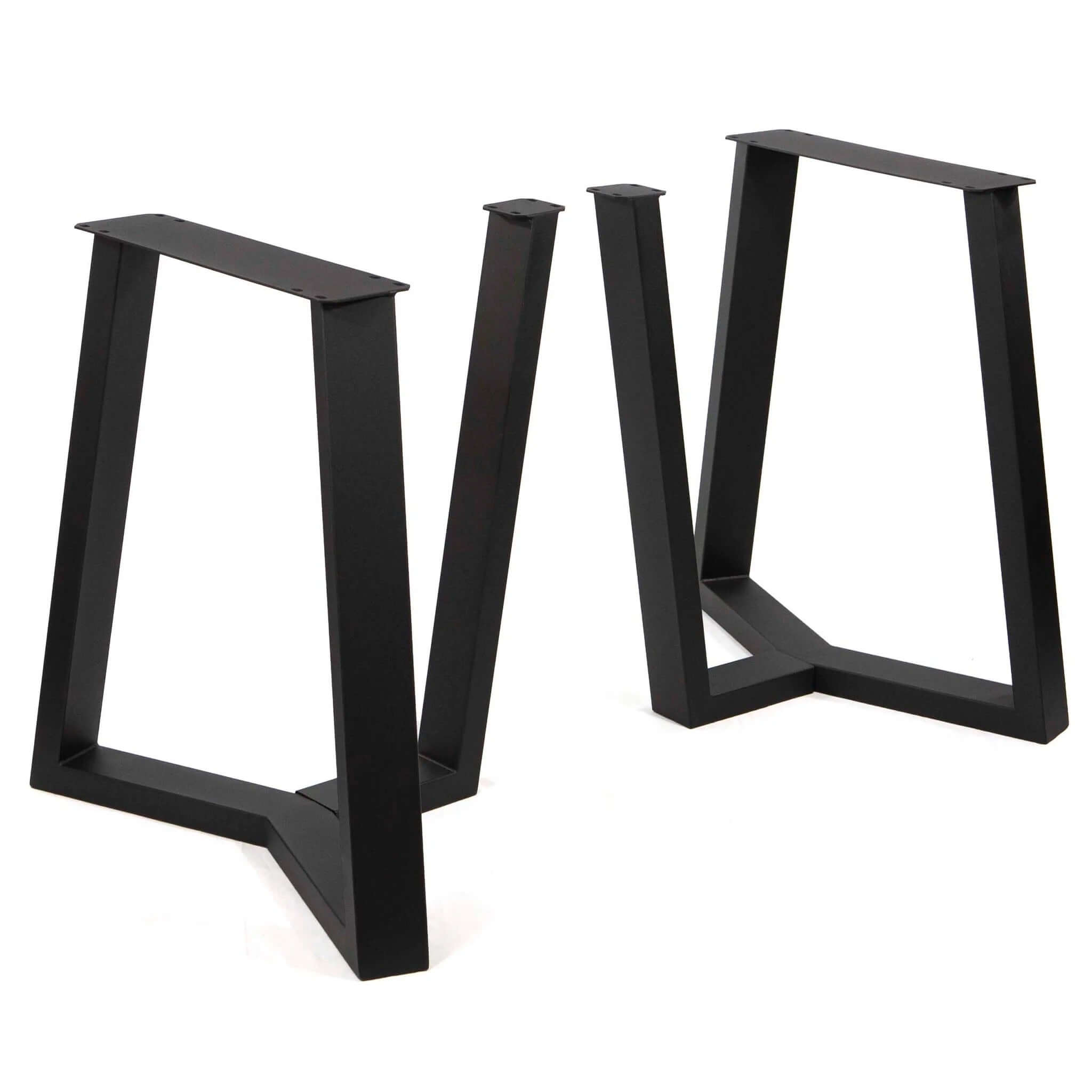 SS419 - Plus Cress Shaped Dining Table Base, 1 Pair