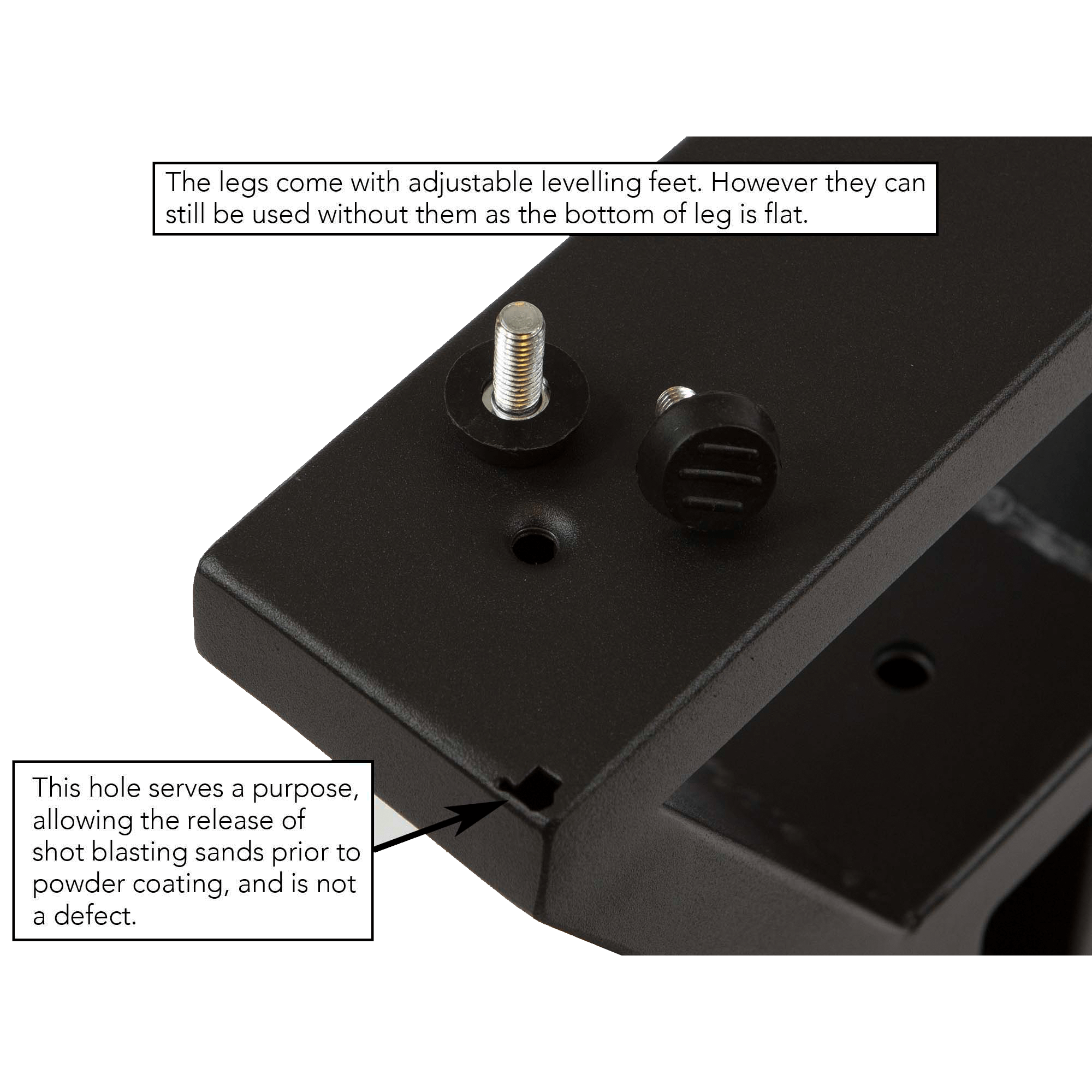 SS1310-PLUS Spider shape base for long dining table, heavy duty