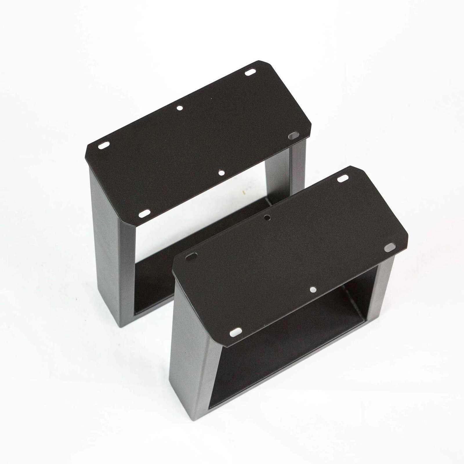 SS200 Trapezoid Bench legs, 1 Pair 41cm X 25.4cm