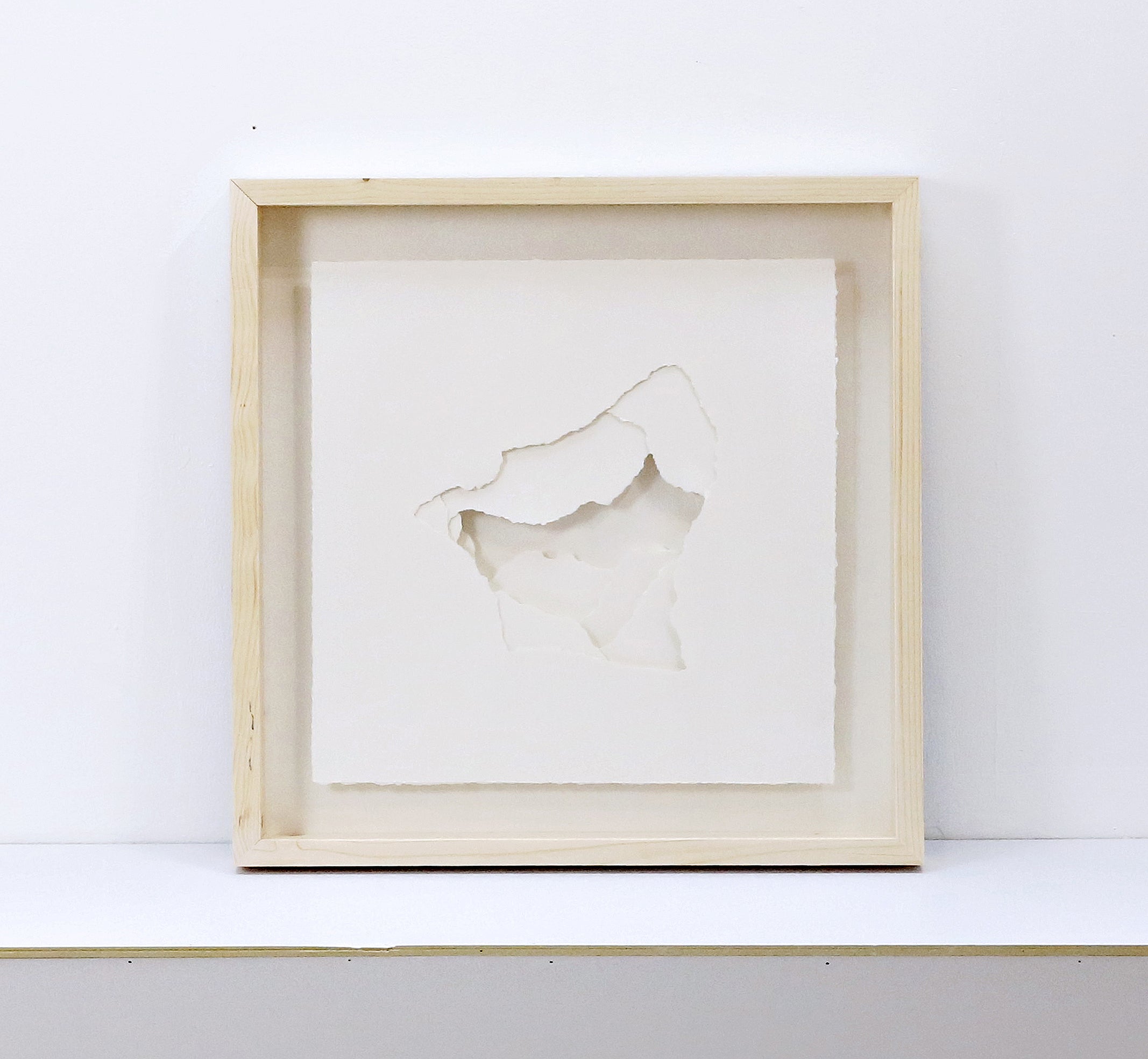 The crack of time I Paper art Wall art BEOB3012A - 51*51cm