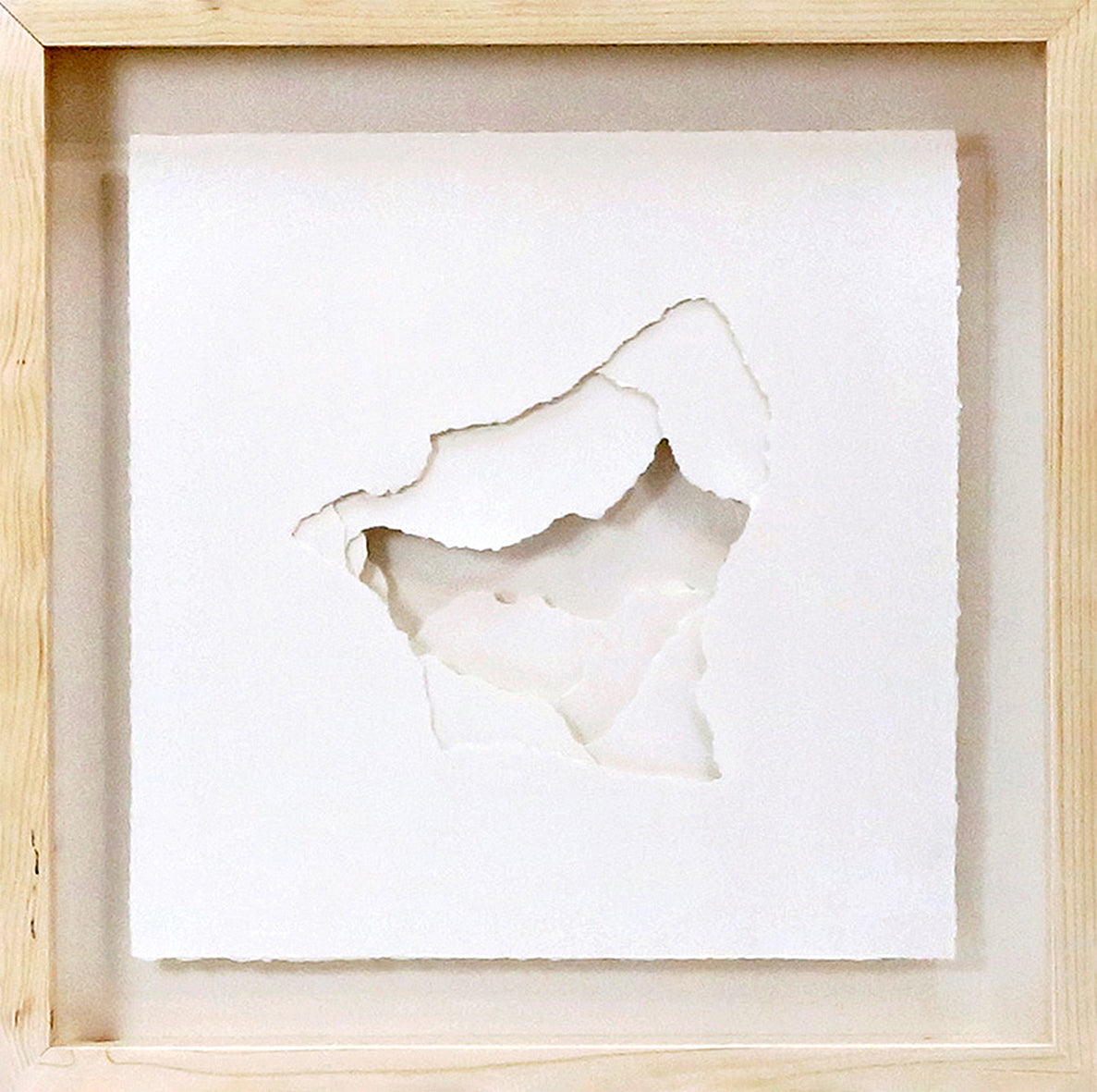 The crack of time I Paper art Wall art BEOB3012A - 51*51cm