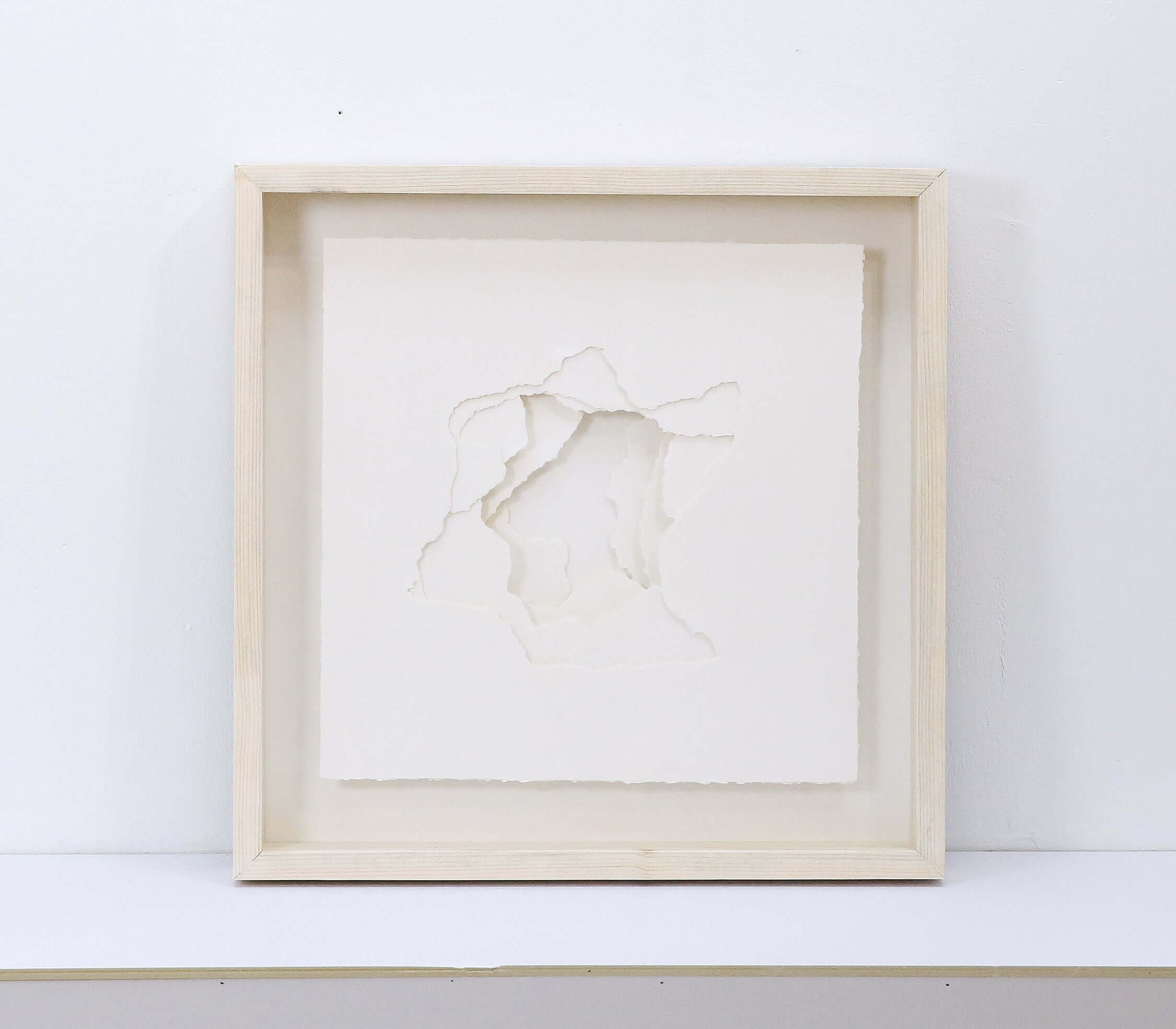 The crack of time II Paper art Wall art BEOB3012B - 51*51cm