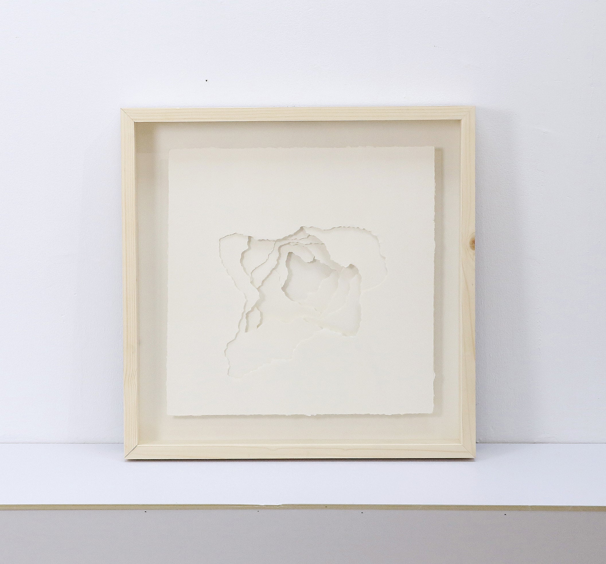 The crack of time III Paper art Wall art BEOB3012C - 51*51cm