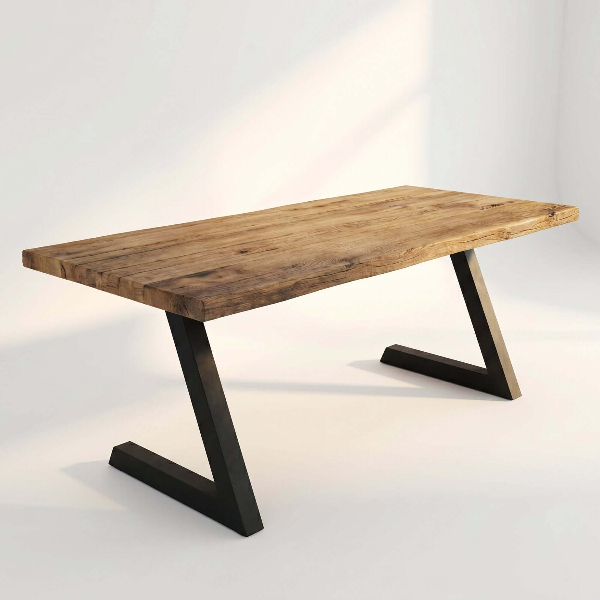SS1810 L-Shaped Dining Table Legs, 1 Pair 71cm x 51cm