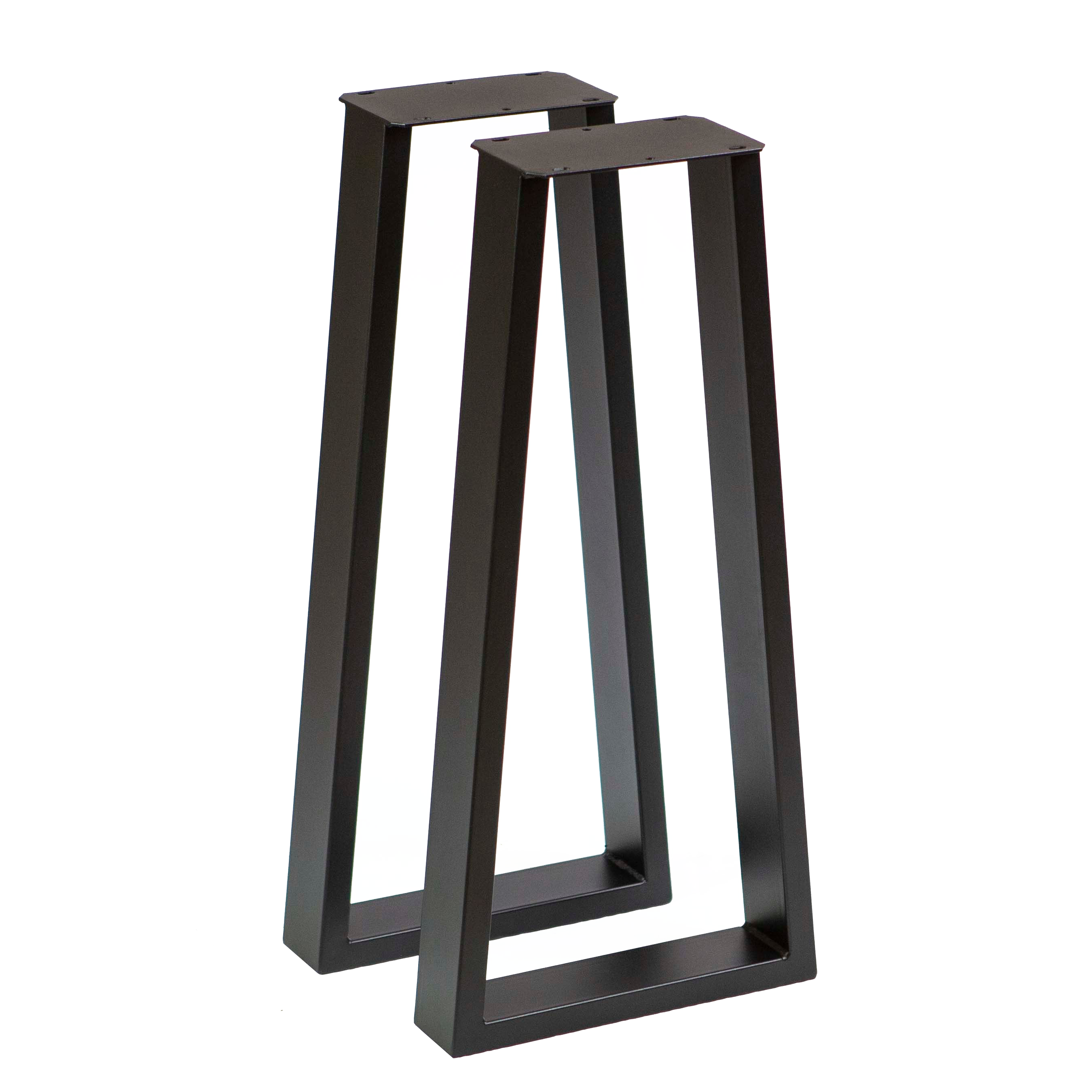 SS230 Trapezoid Console Table Legs, 1 Pair 71cm X 20cm