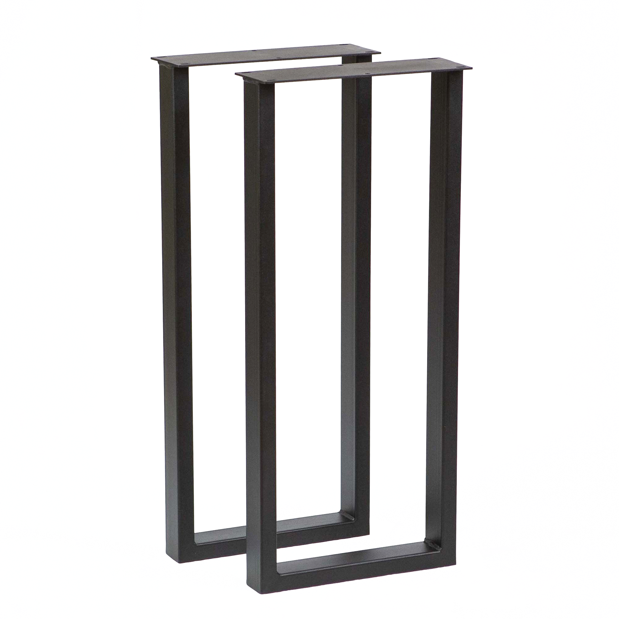 W5033B Console table U legs, 1 Pair (Set of 2 legs) 71cm tall 31cm wide