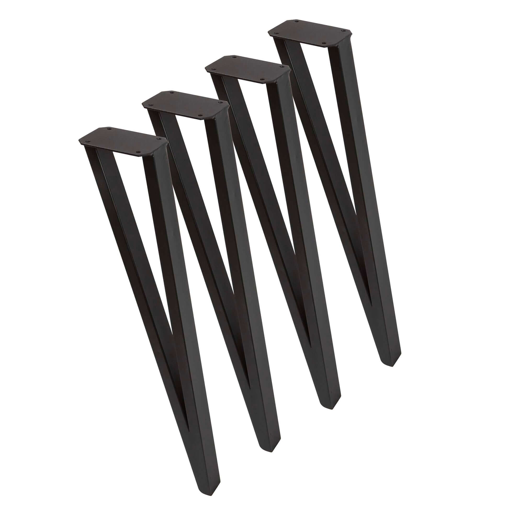 SS2160 Box Corner Side Table Legs Set/4, highlighting the strong and sturdy metal framework for easy assembly.