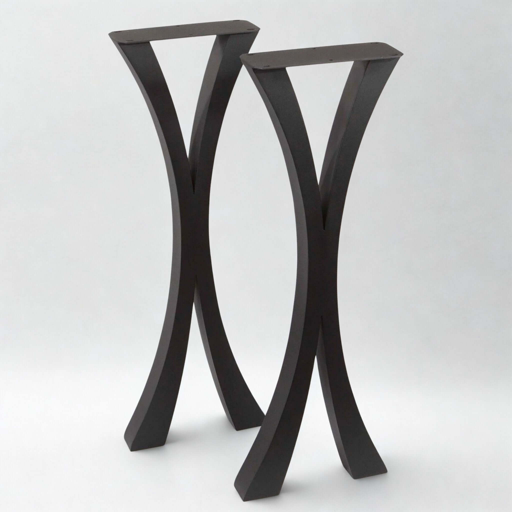 ST3013M, Flowy X-Shaped Sofa Table legs, 1 Pair