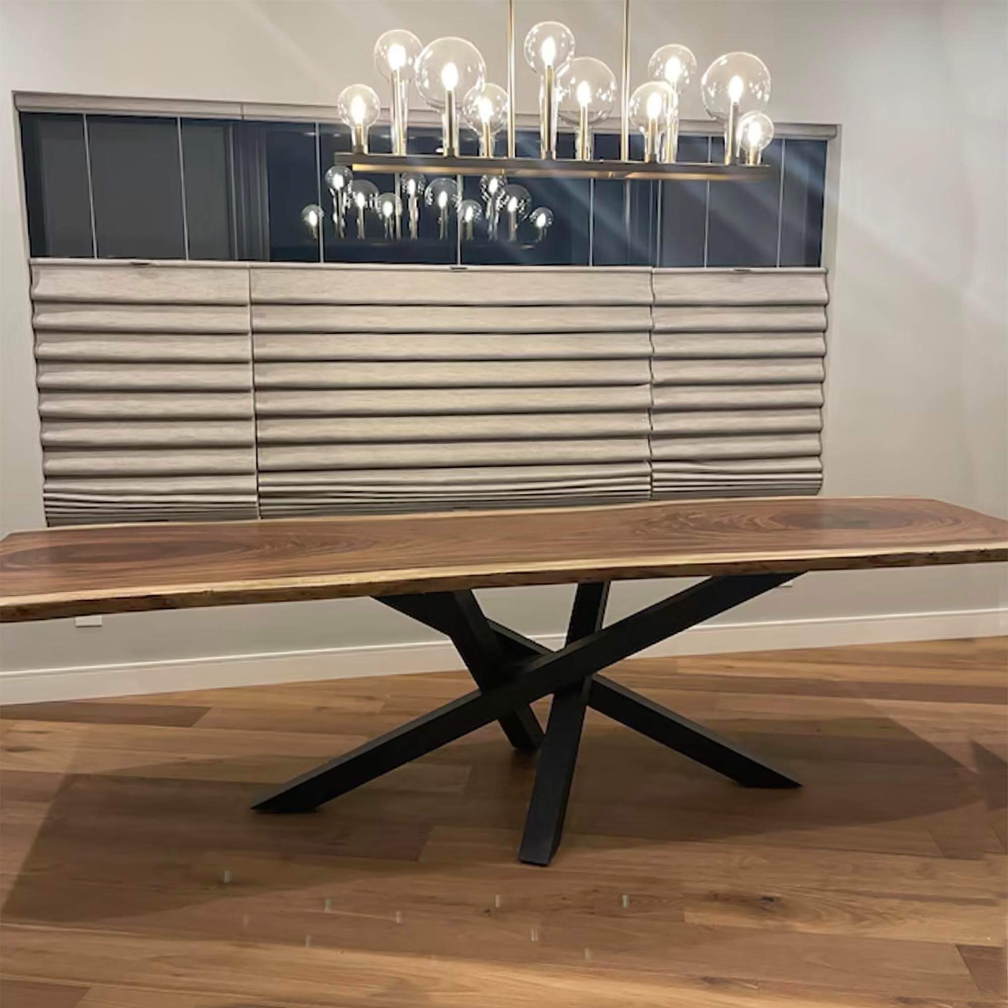 SS1710 Long Dining Table Legs, Straw Bundle Shaped, 1 Set