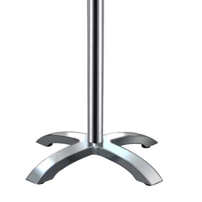 YW-ATB-001, Aluminium Dining Table Base, 72cm Tall