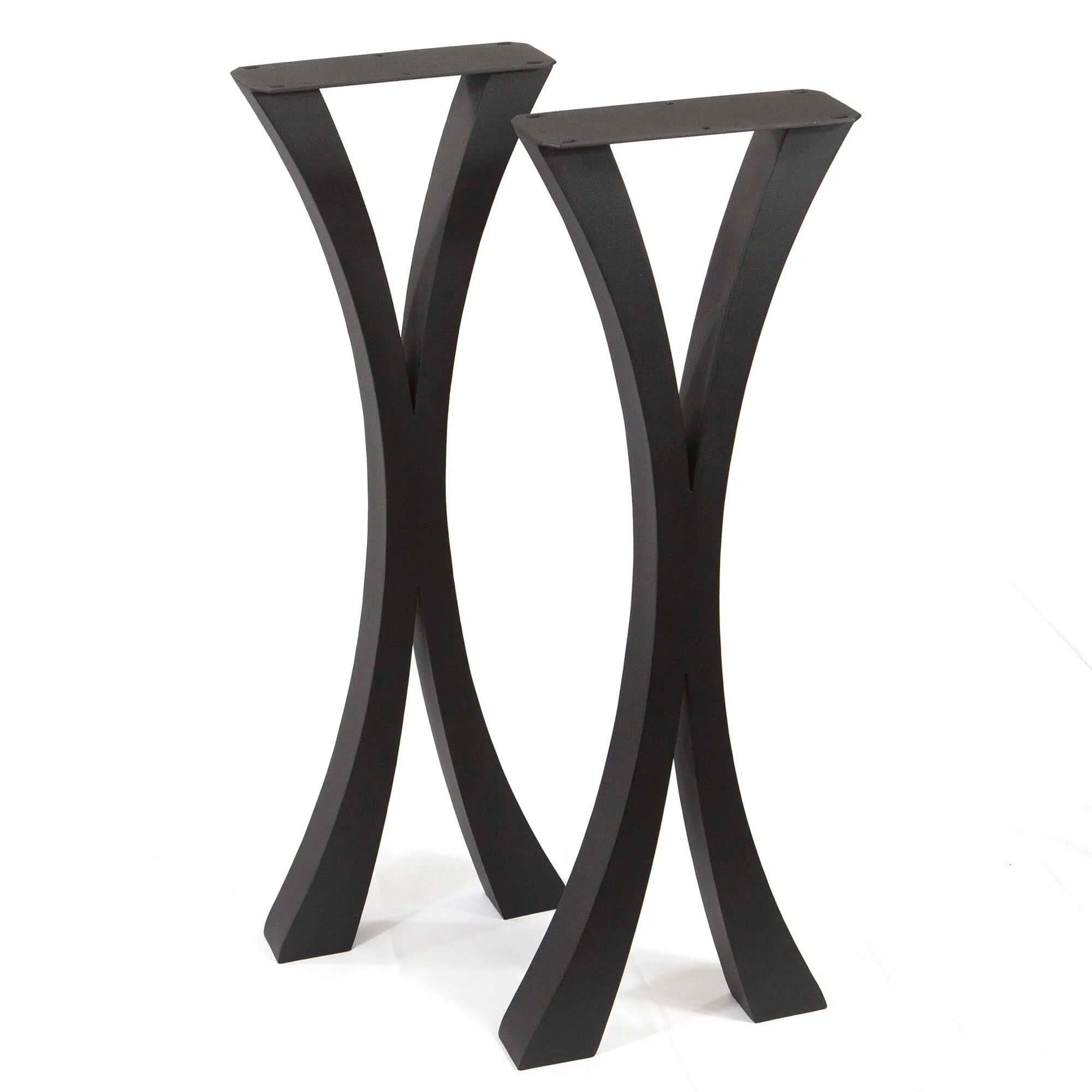 ST3013M, Flowy X-Shaped Sofa Table legs, 1 Pair