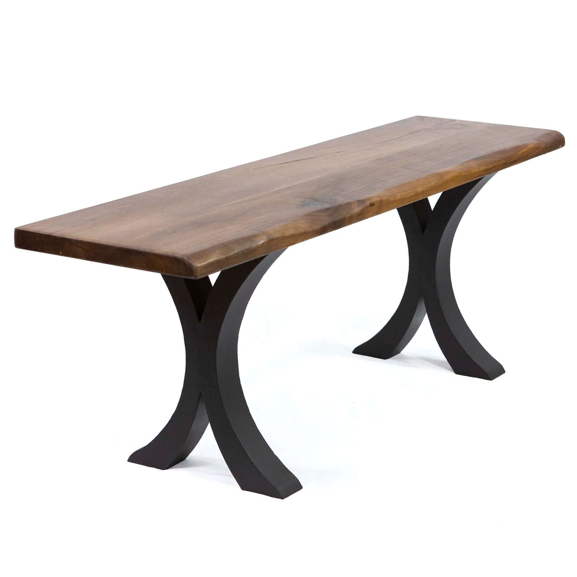 ST3013E, Flowy X-Shaped Bench Legs, 1 Pair