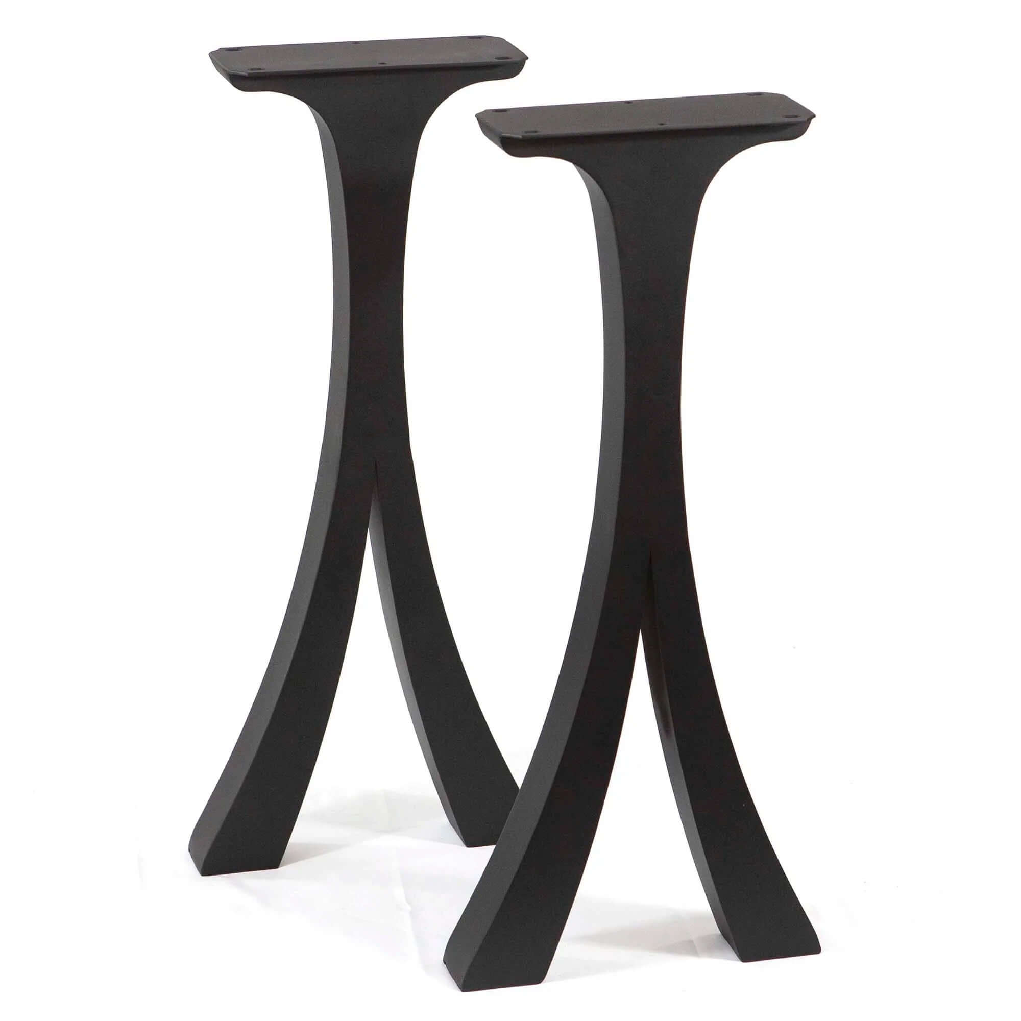 ST3016B - Flowy Wishbone Entryway Console Table legs, 1 Pair