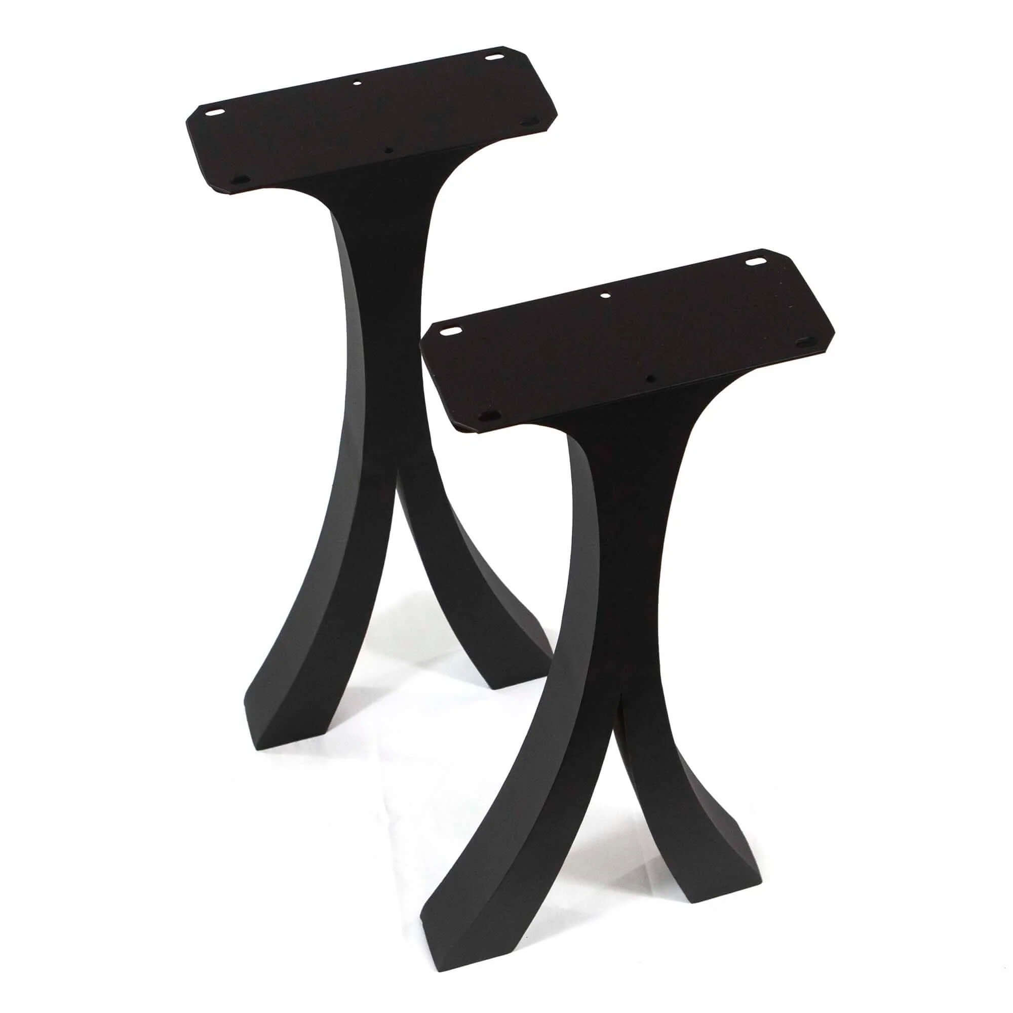 ST3016B - Flowy Wishbone Entryway Console Table legs, 1 Pair