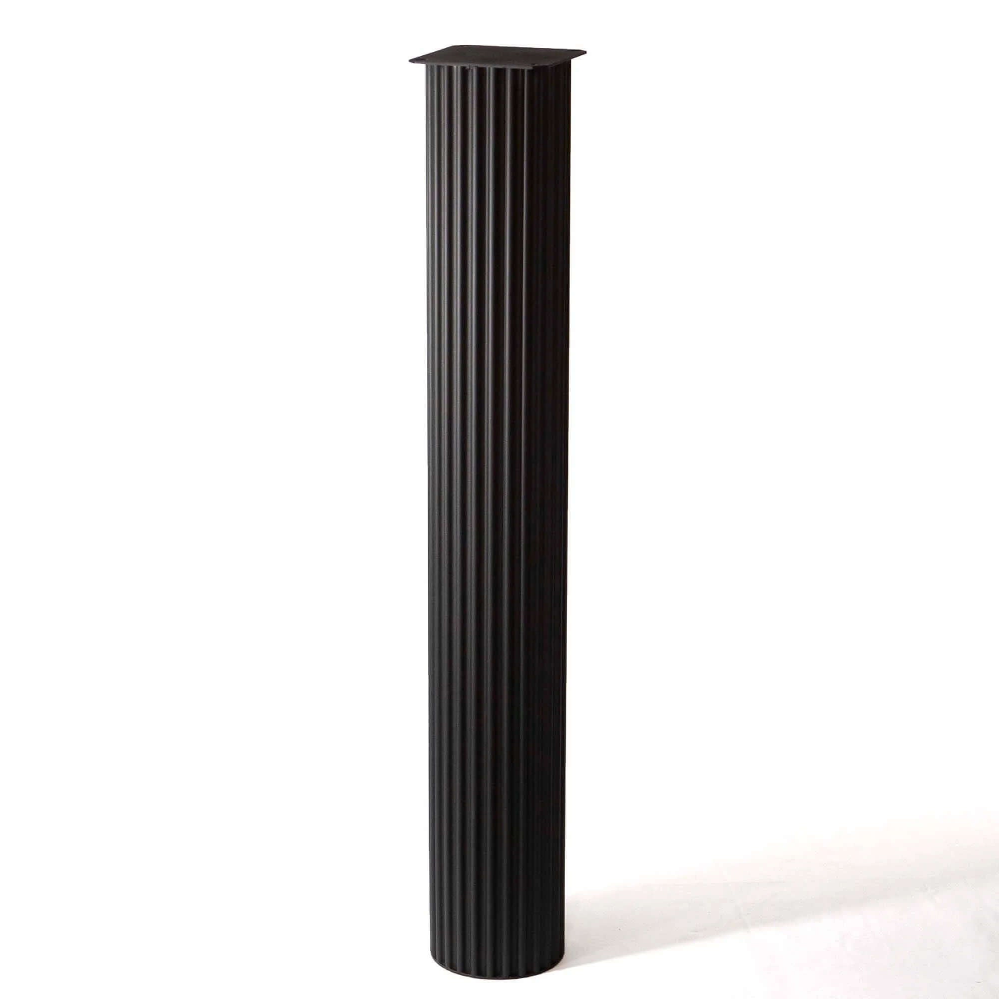 LK482 - Fluted High Top Table Legs, One Piece