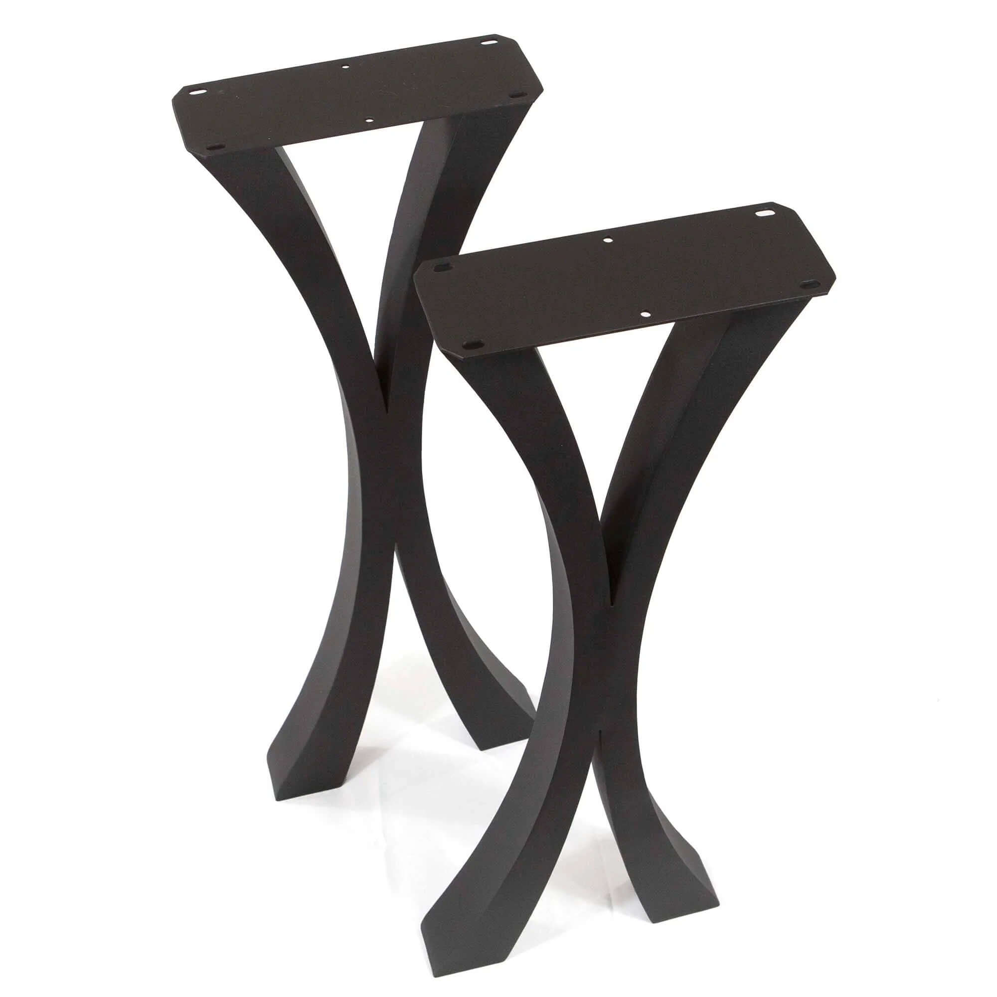 ST3013M, Flowy X-Shaped Sofa Table legs, 1 Pair
