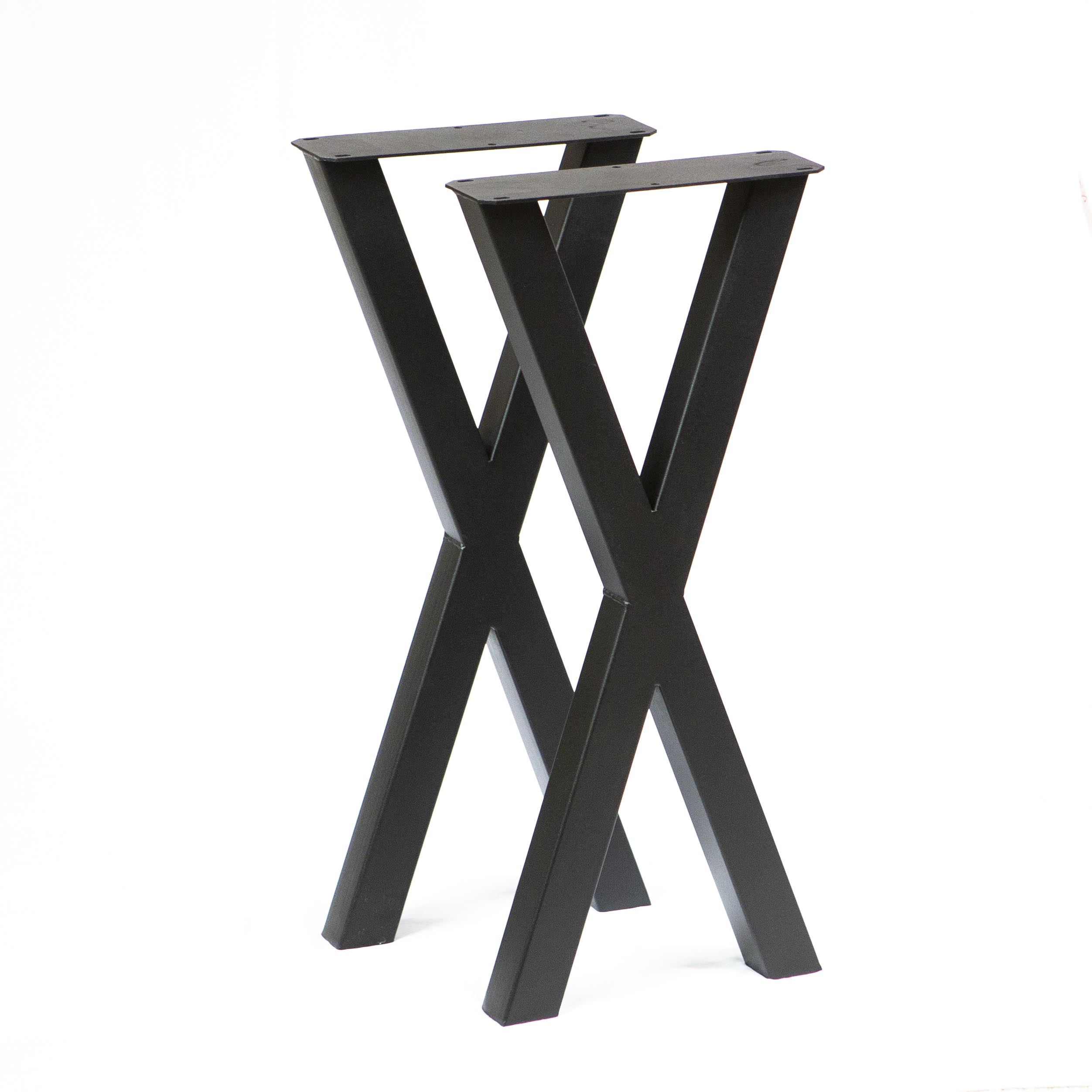 W5037B Heavy duty Console table X legs, 1 Pair 71cm tall 31cm wide