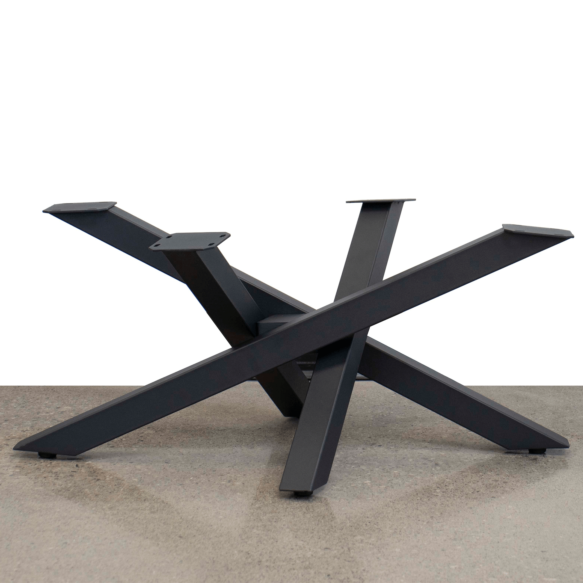 SS1720 Coffee Table Legs, Straw Bundle Shaped, 1 Set