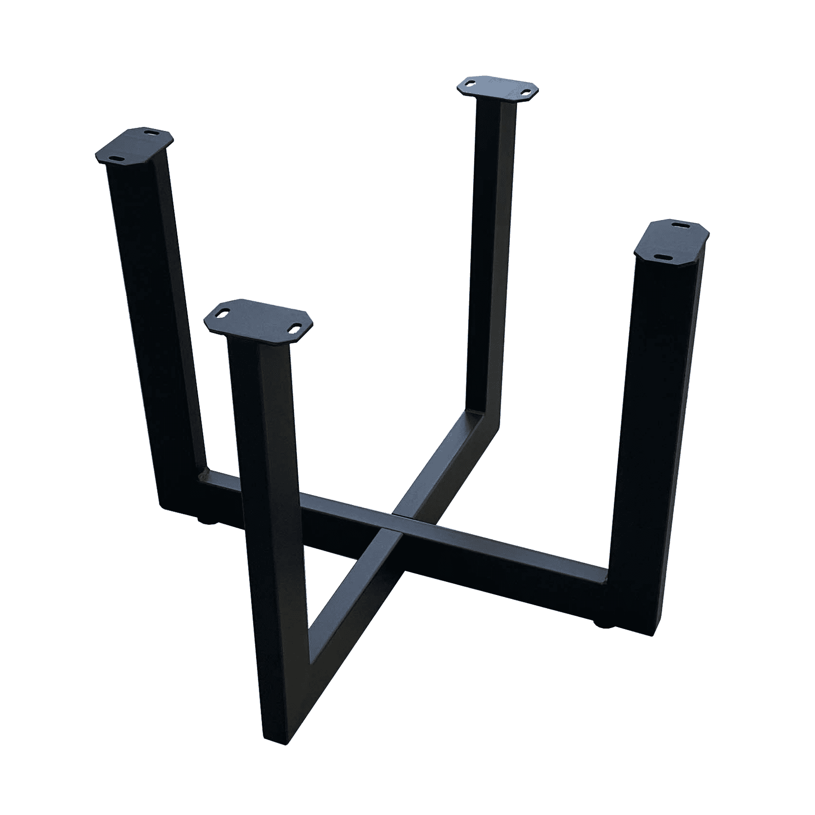 SS1420 Round-Cross Coffee Table Base for Round or Square Table, 1 Set