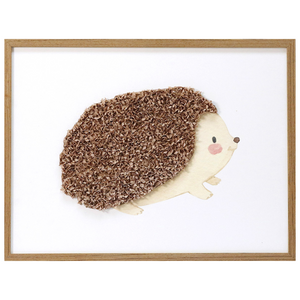 Baby Hedgehog 3D Wall Art CHOA2005A - 60*45cm