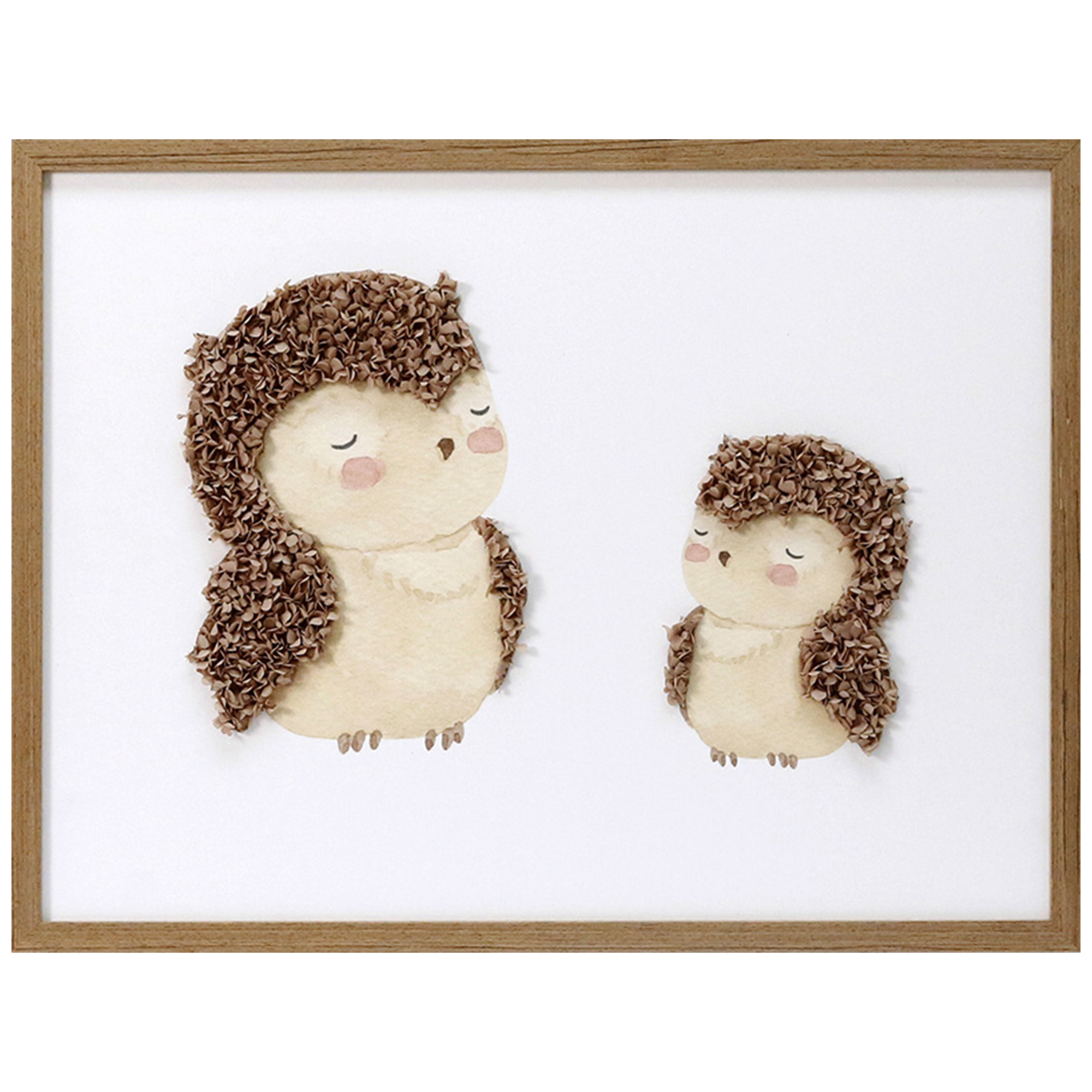 Baby Owl and Mom 3D Wall Art CHOA2006A - 60*45cm