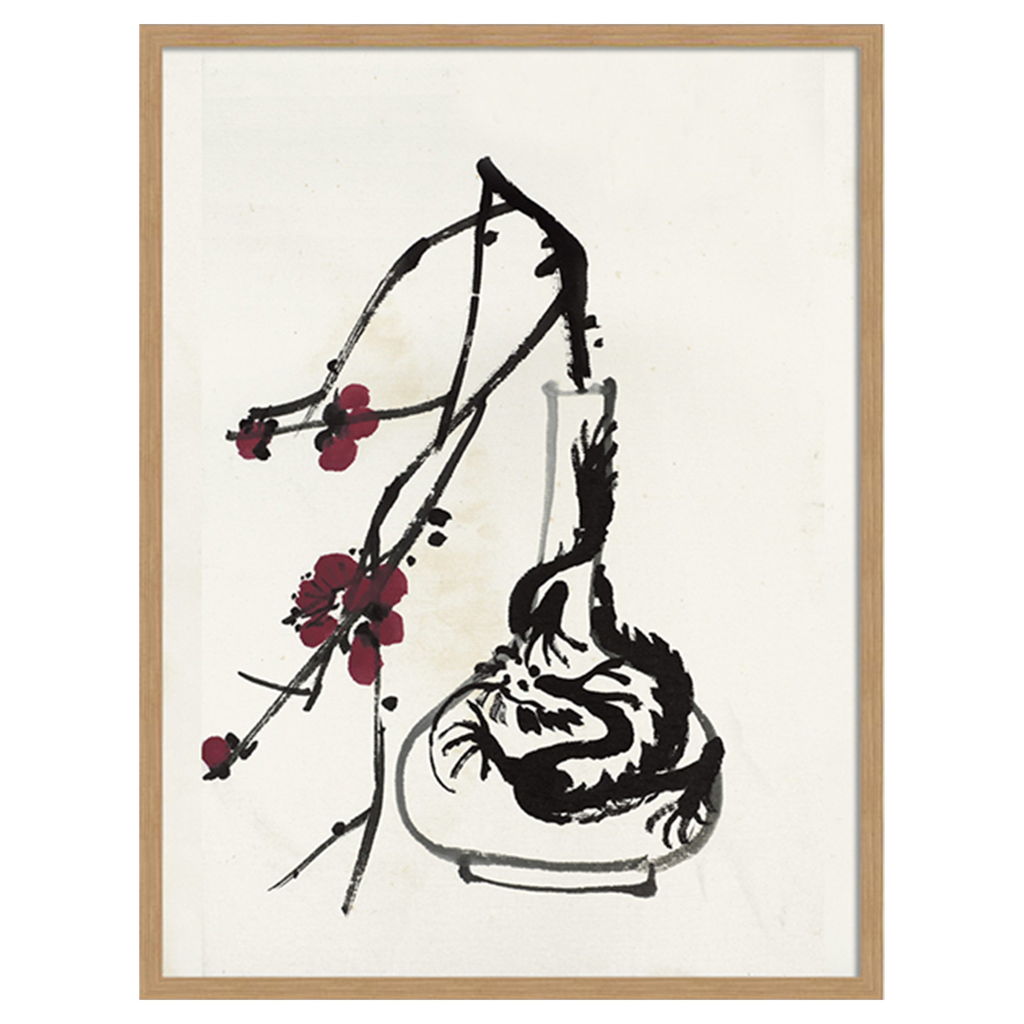 Traditional ink painting II Wall art ASZC1016D - 60*80cm