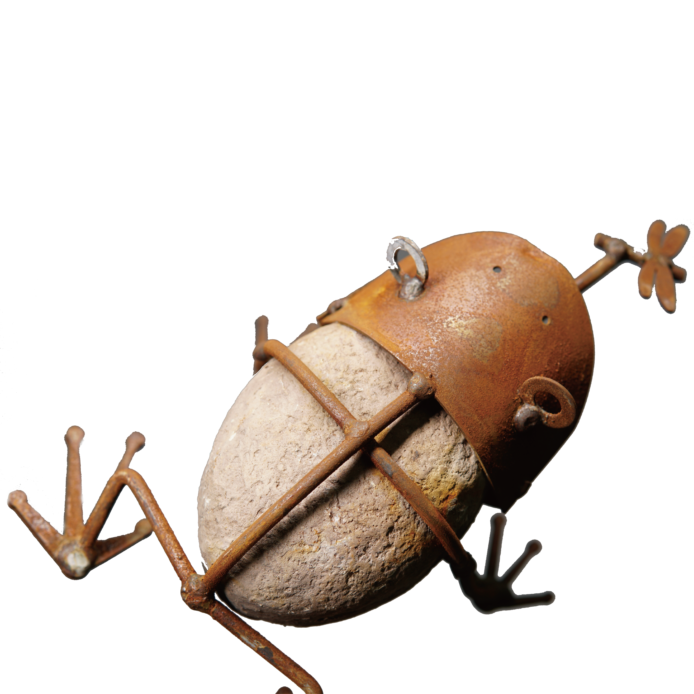 SH0544 Stone frog - garden ornaments