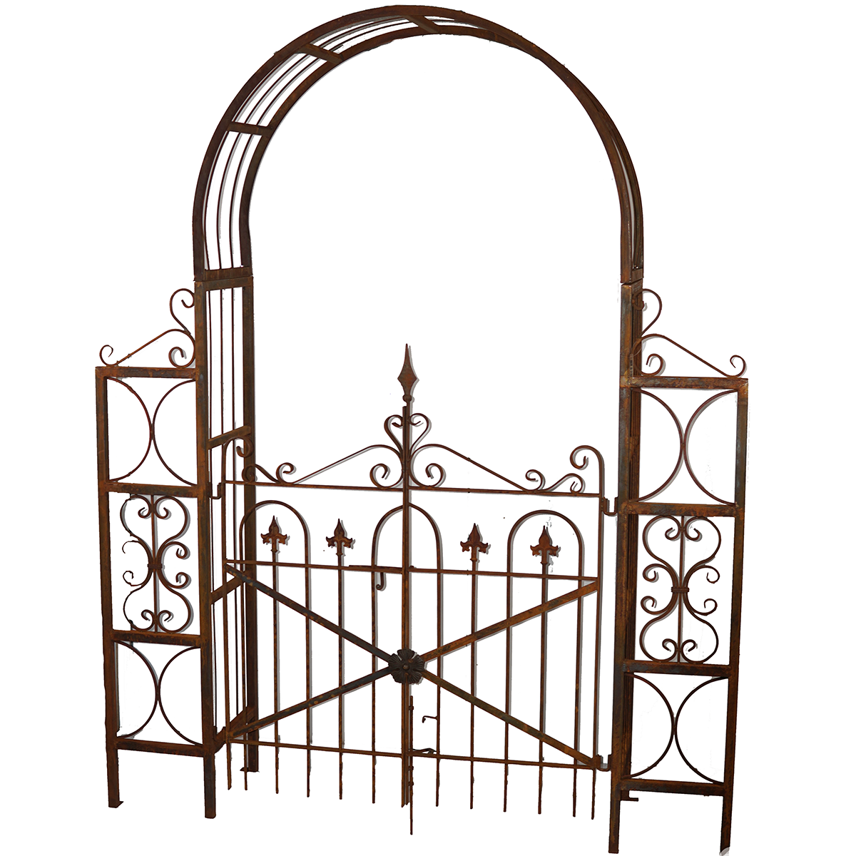 W3073G Garden gate with doors