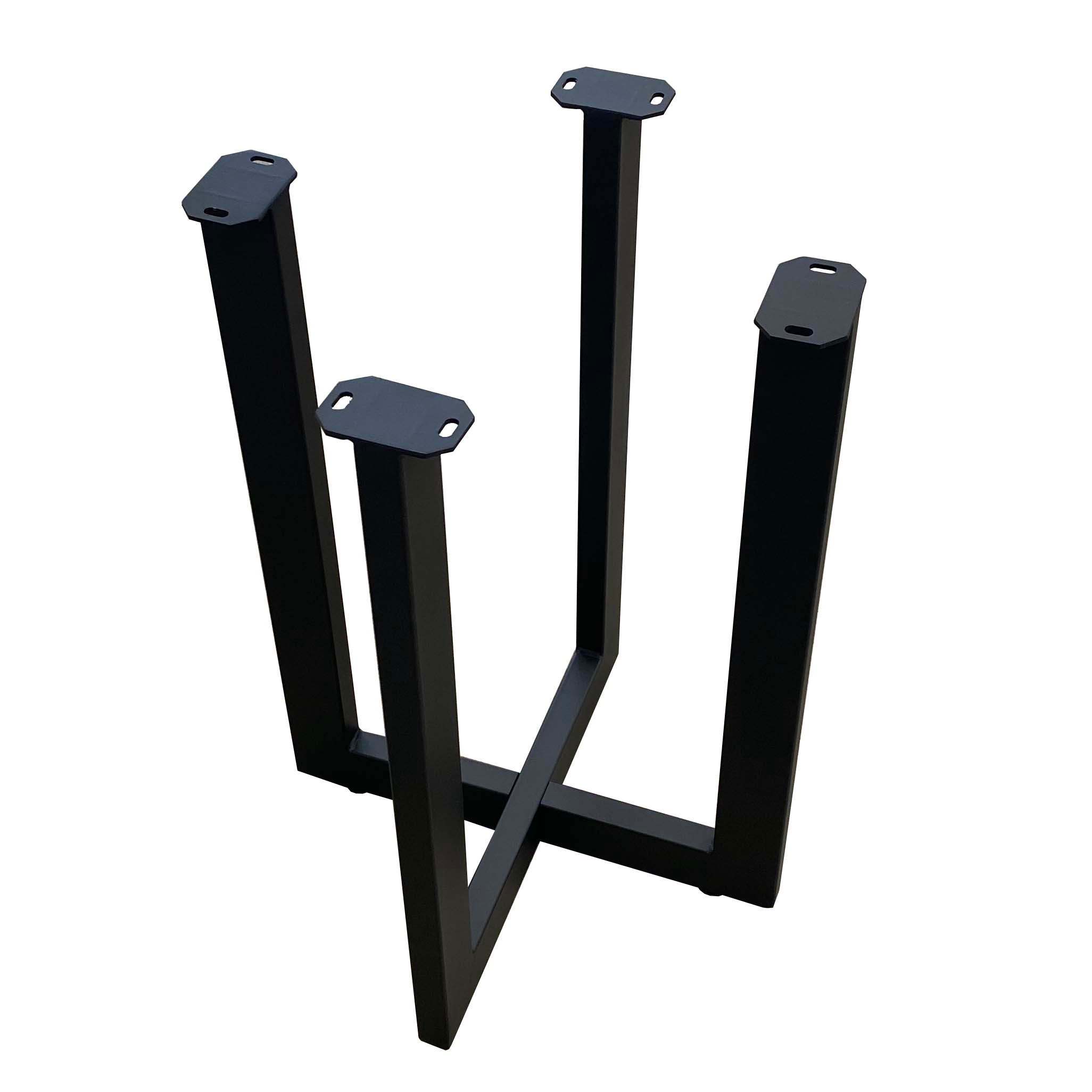 SS1460 Round-Cross End Table Base for Square or Round Table, 1 Set