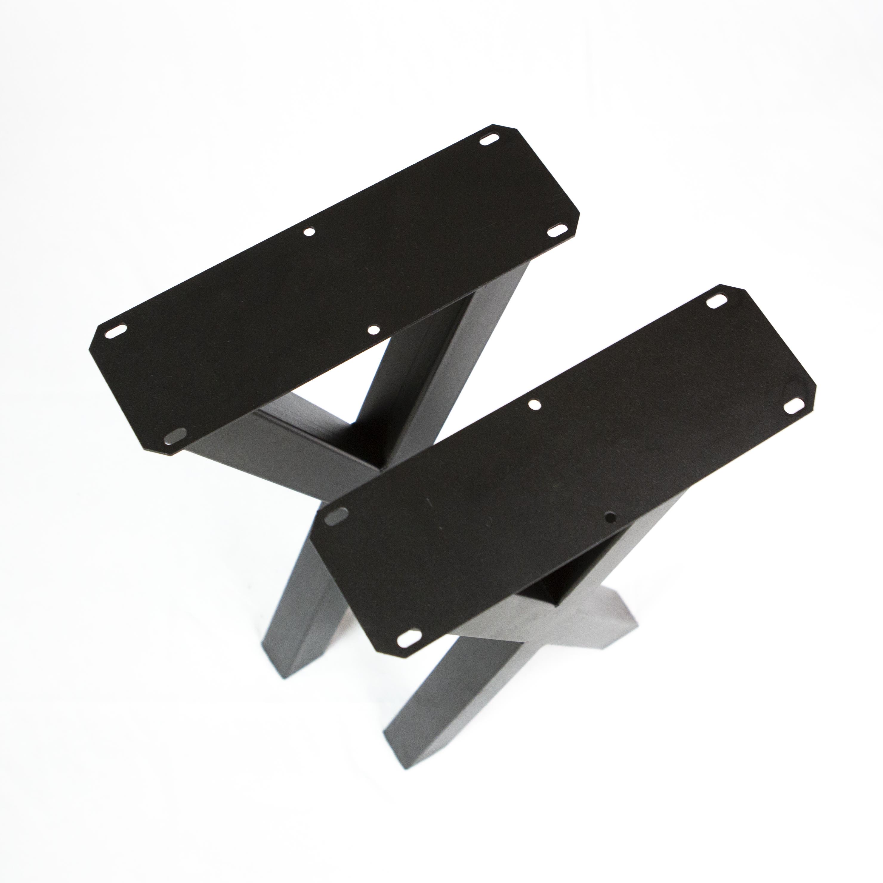 W5037B Heavy duty Console table X legs, 1 Pair 71cm tall 31cm wide